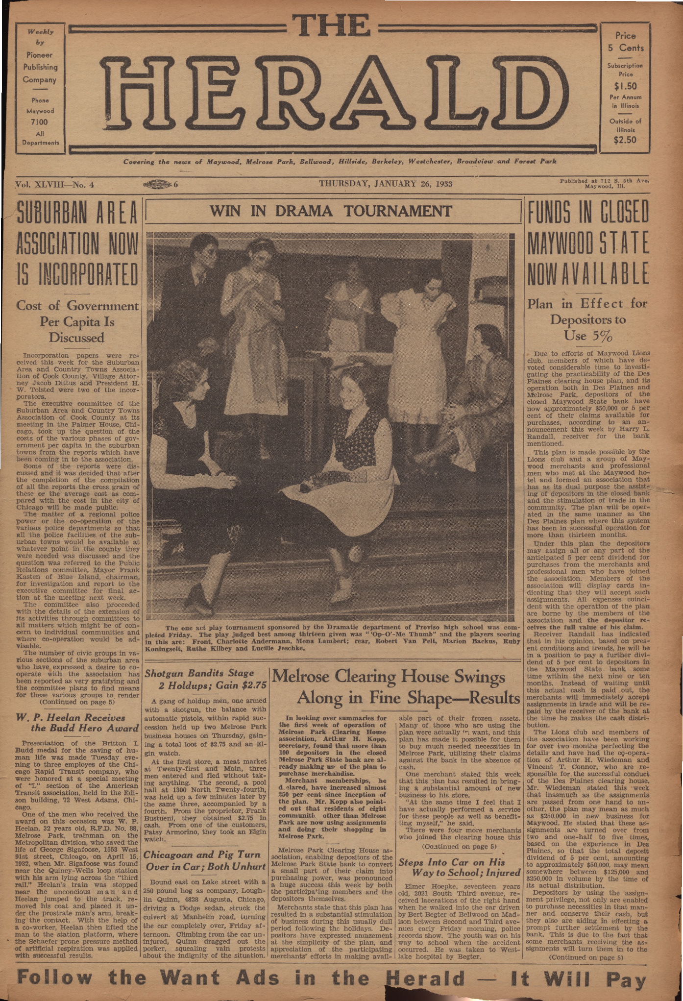 The Herald – 19330126