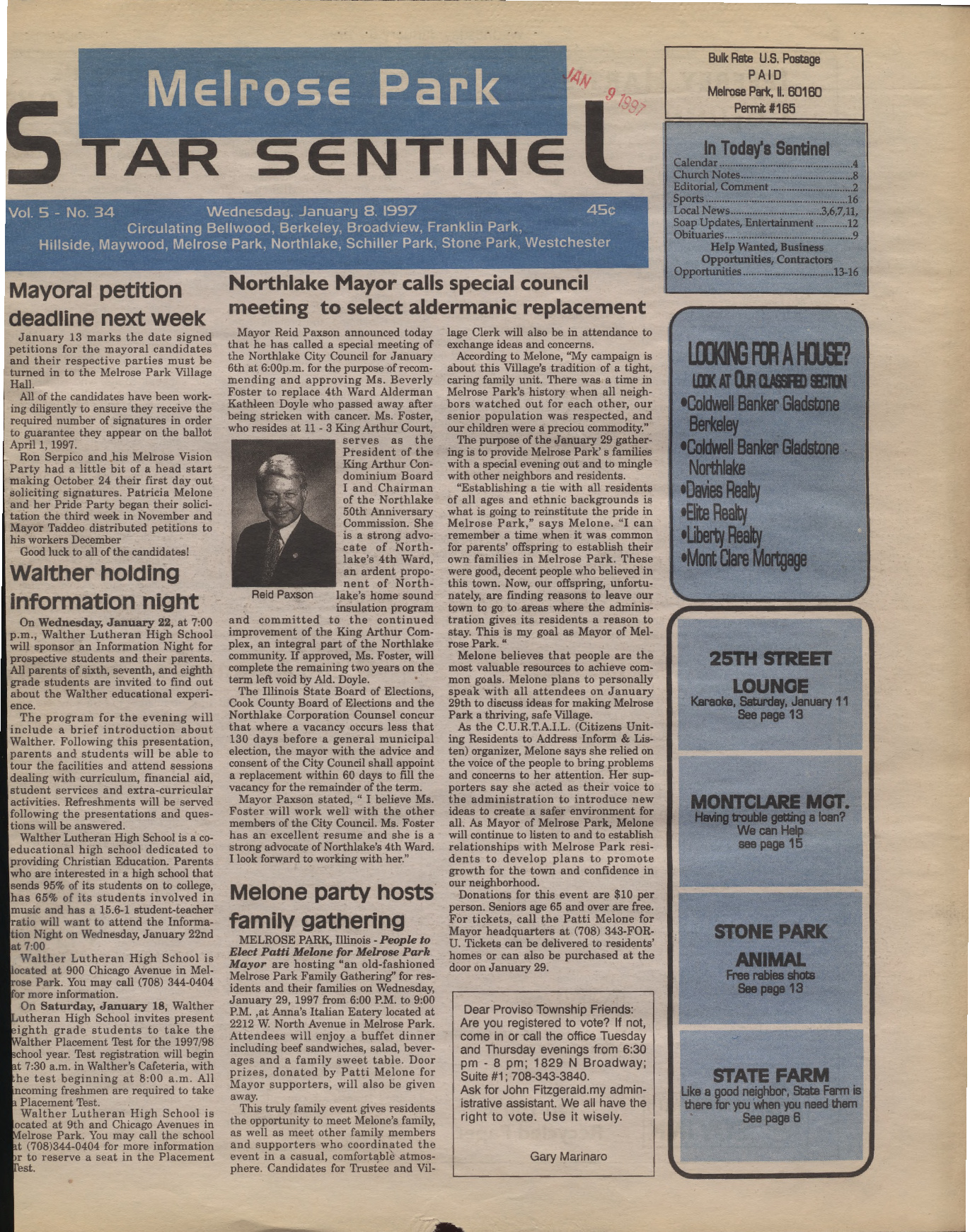 Proviso Star-Sentinel – 19970108