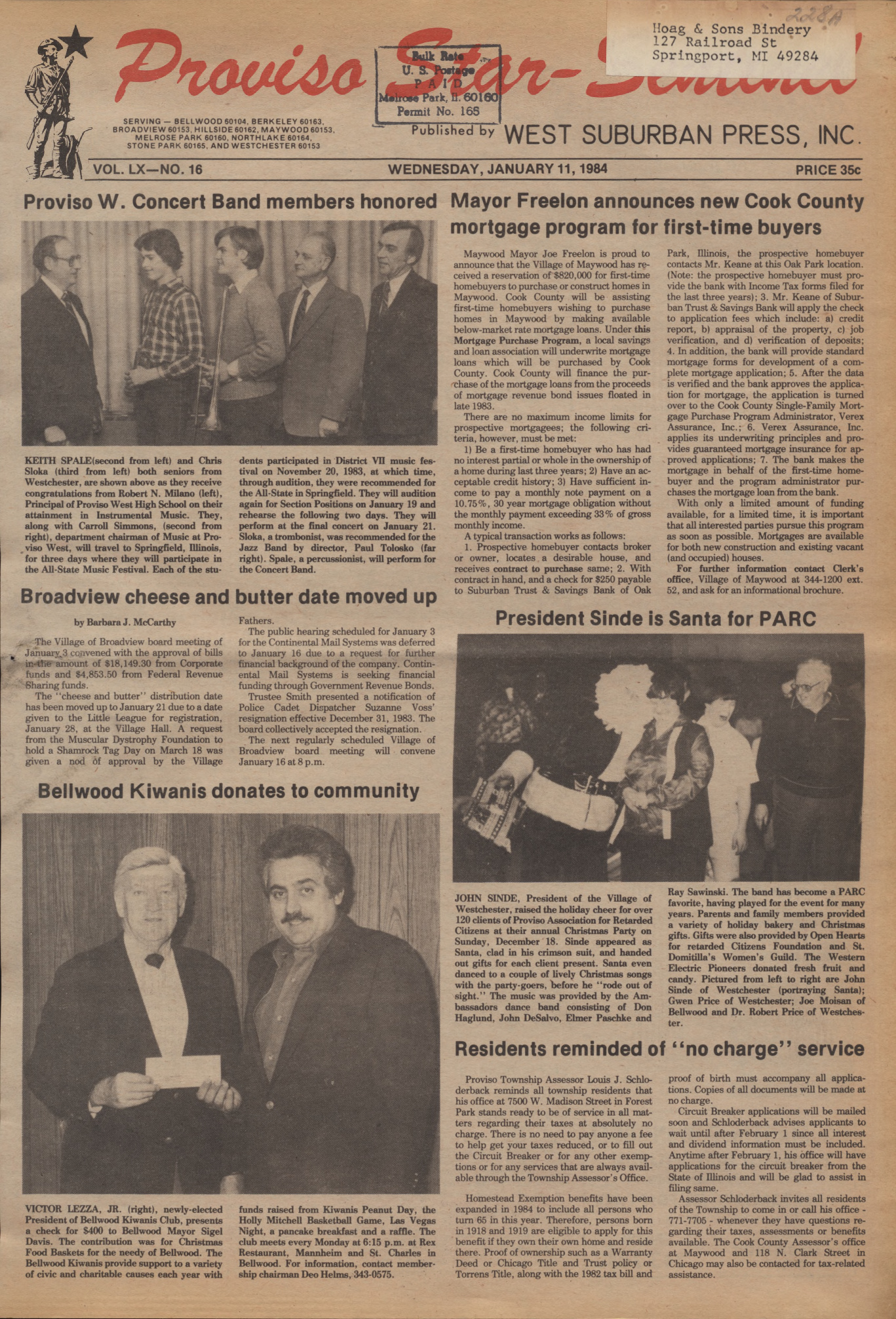 Proviso Star-Sentinel – 19840111