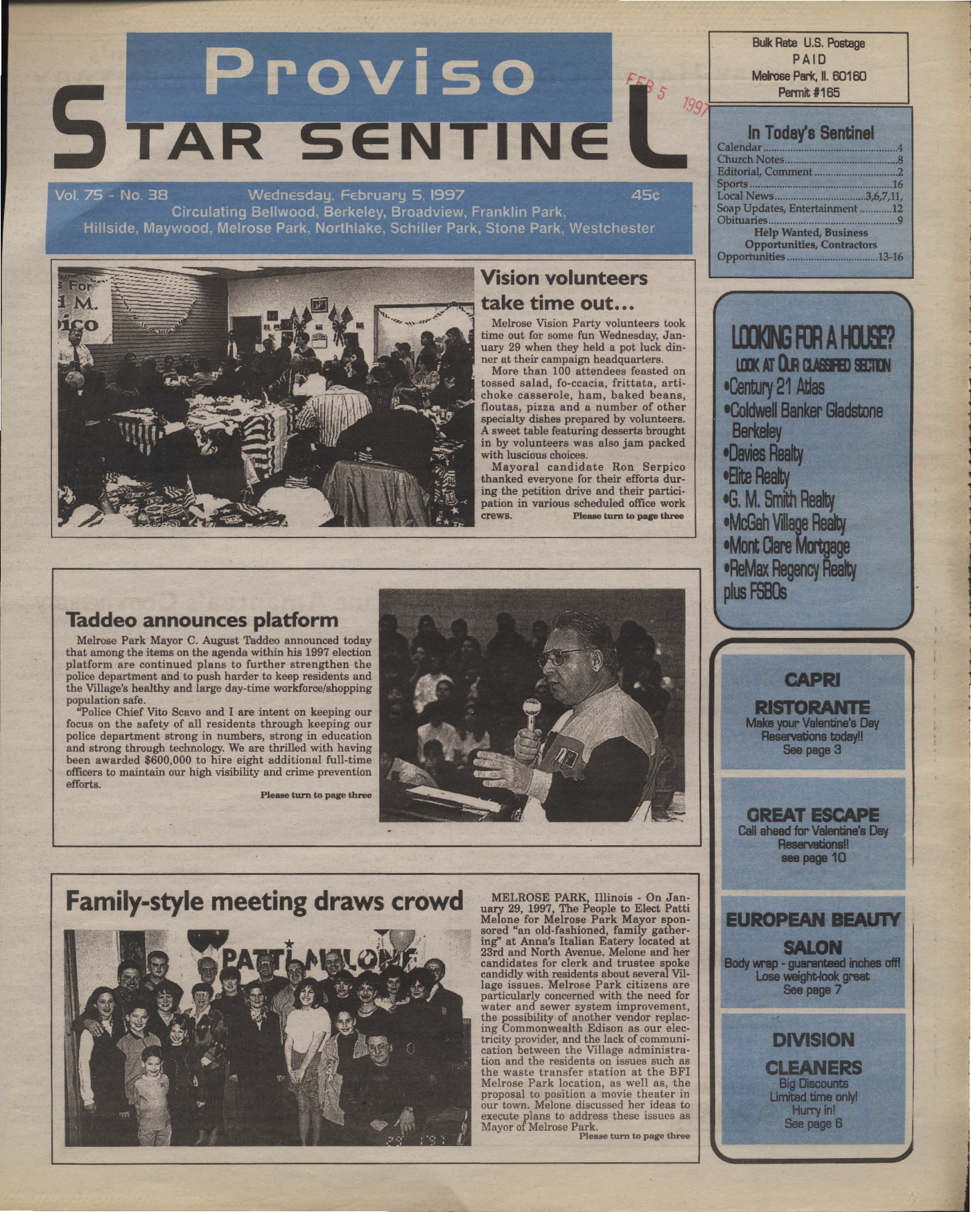 Proviso Star-Sentinel – 19970205