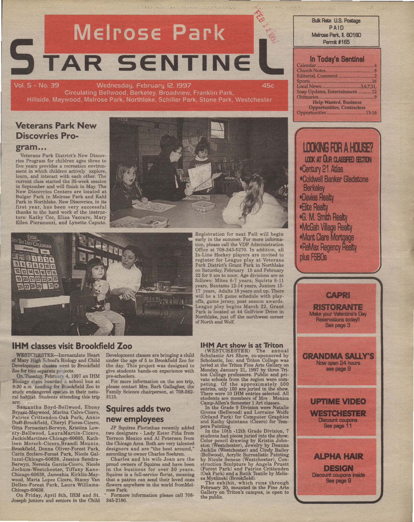 Proviso Star-Sentinel – 19970212