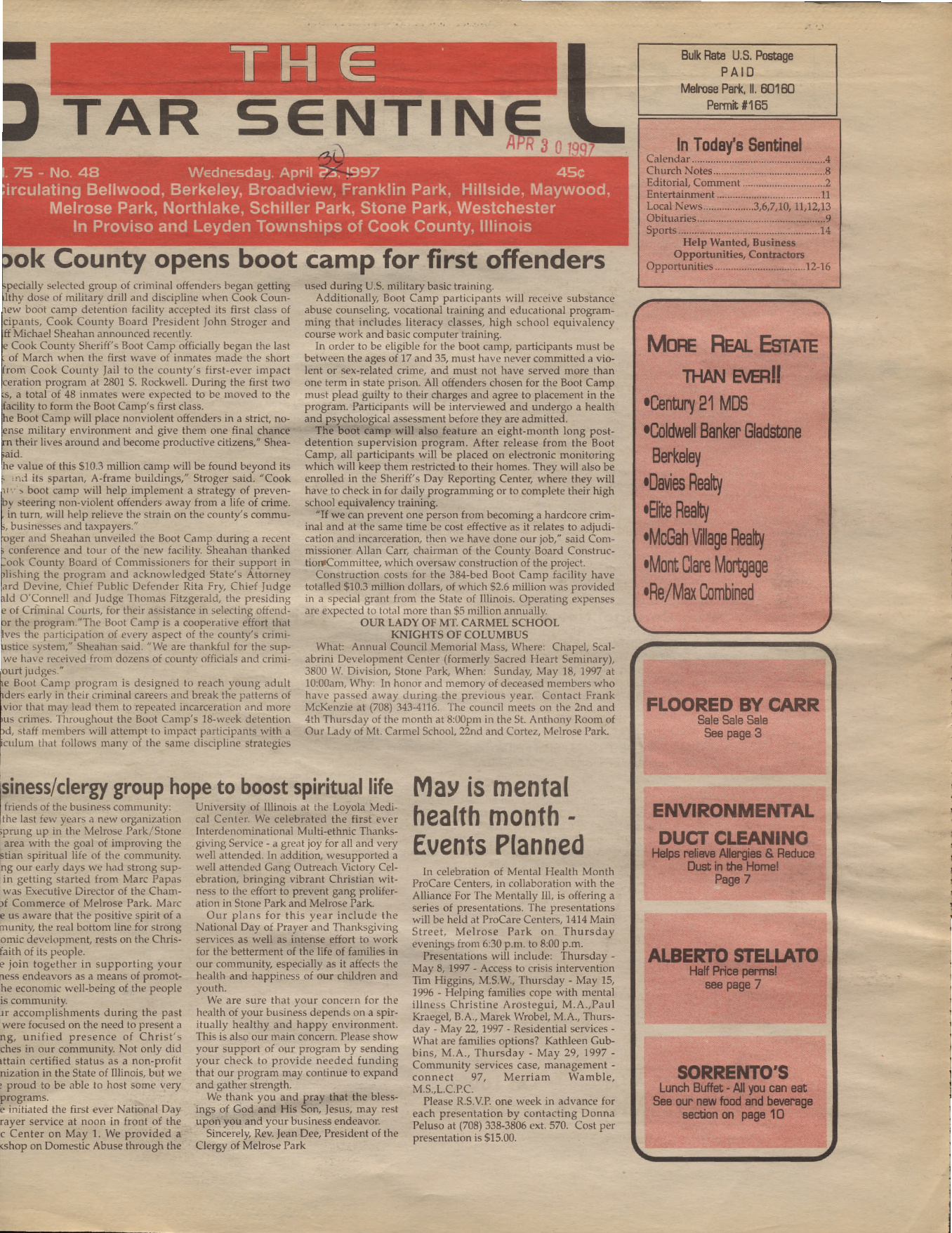 Proviso Star-Sentinel – 19970430