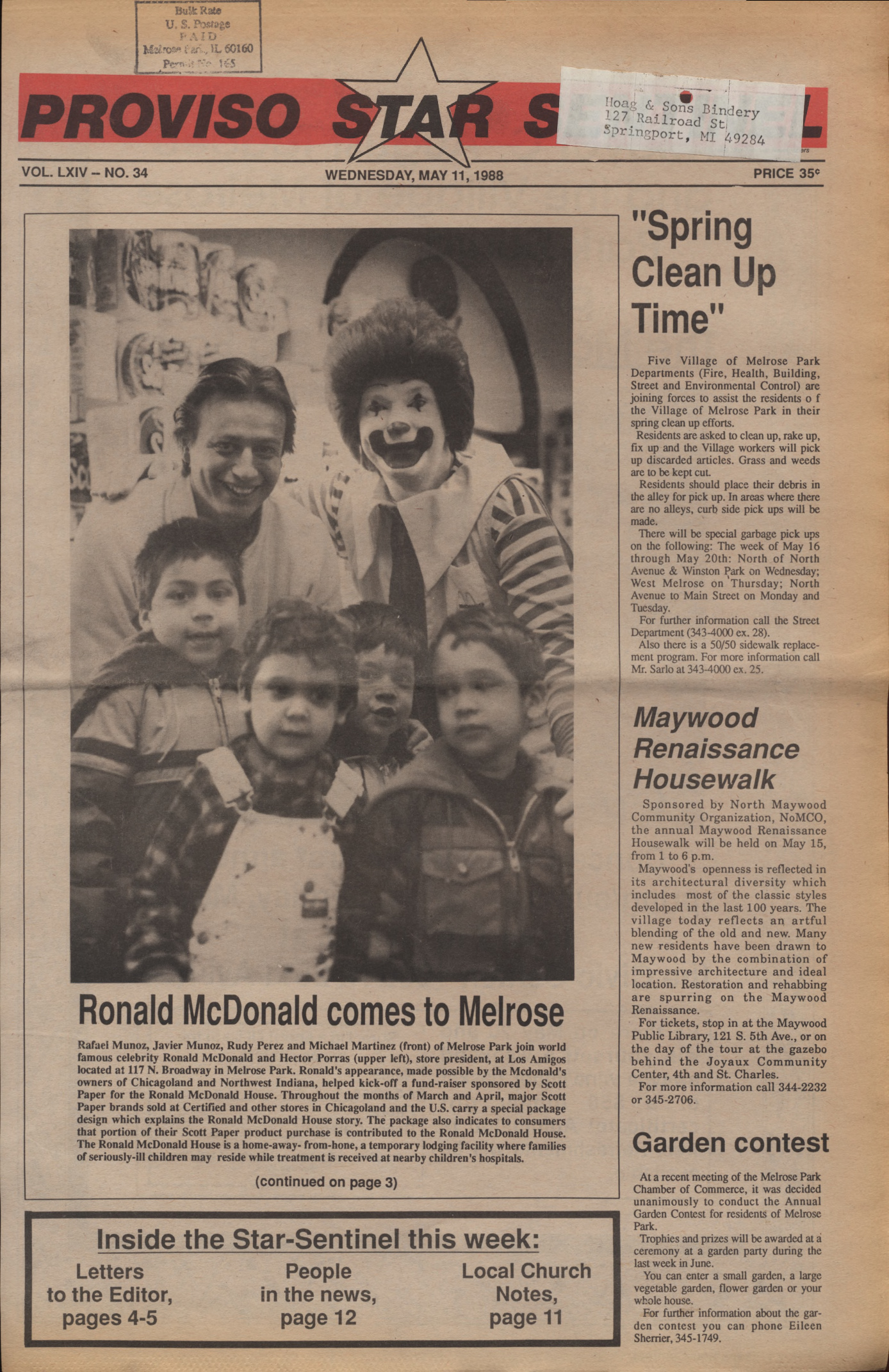 Proviso Star-Sentinel – 19880511