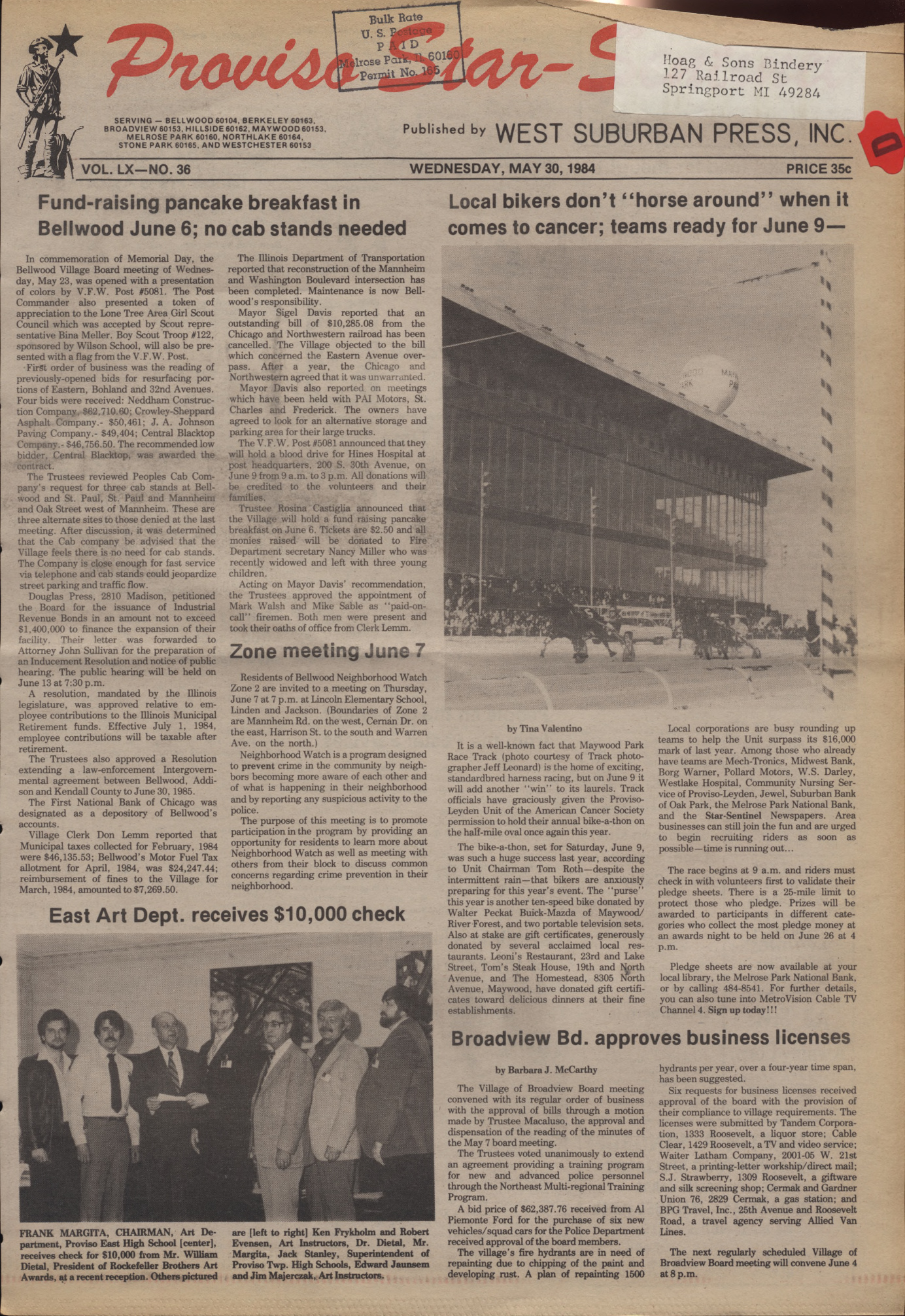 Proviso Star-Sentinel – 19840530