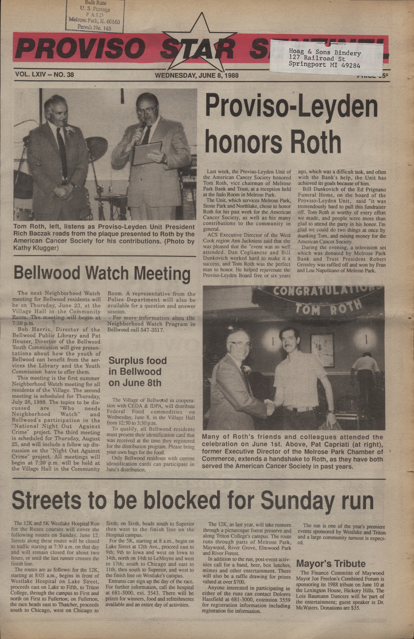 Proviso Star-Sentinel – 19880608