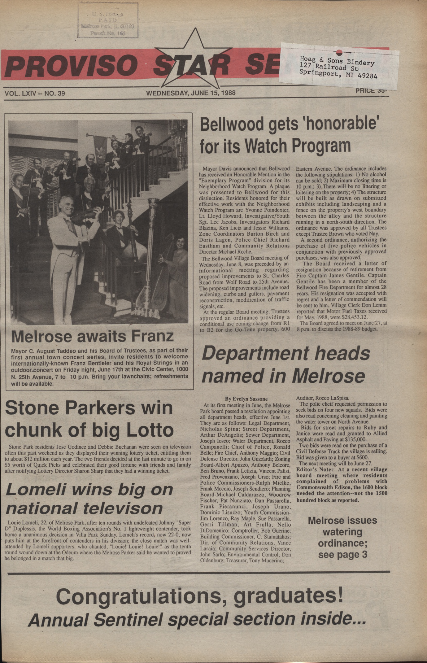 Proviso Star-Sentinel – 19880615