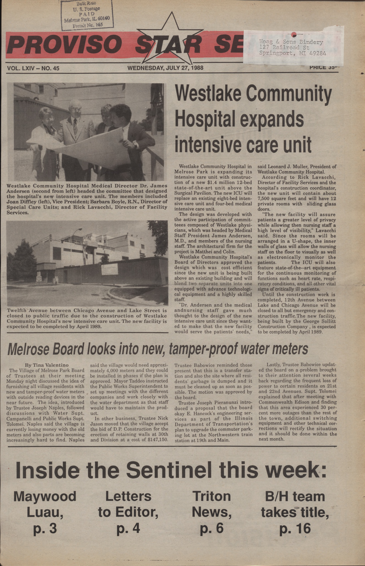 Proviso Star-Sentinel – 19880727