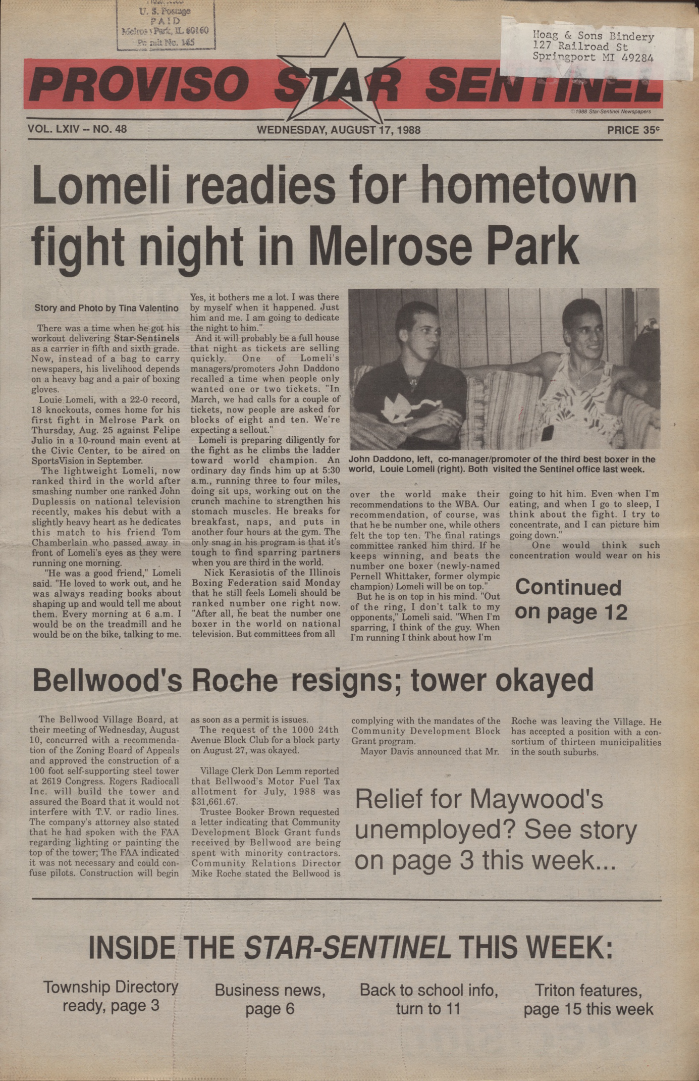 Proviso Star-Sentinel – 19880817