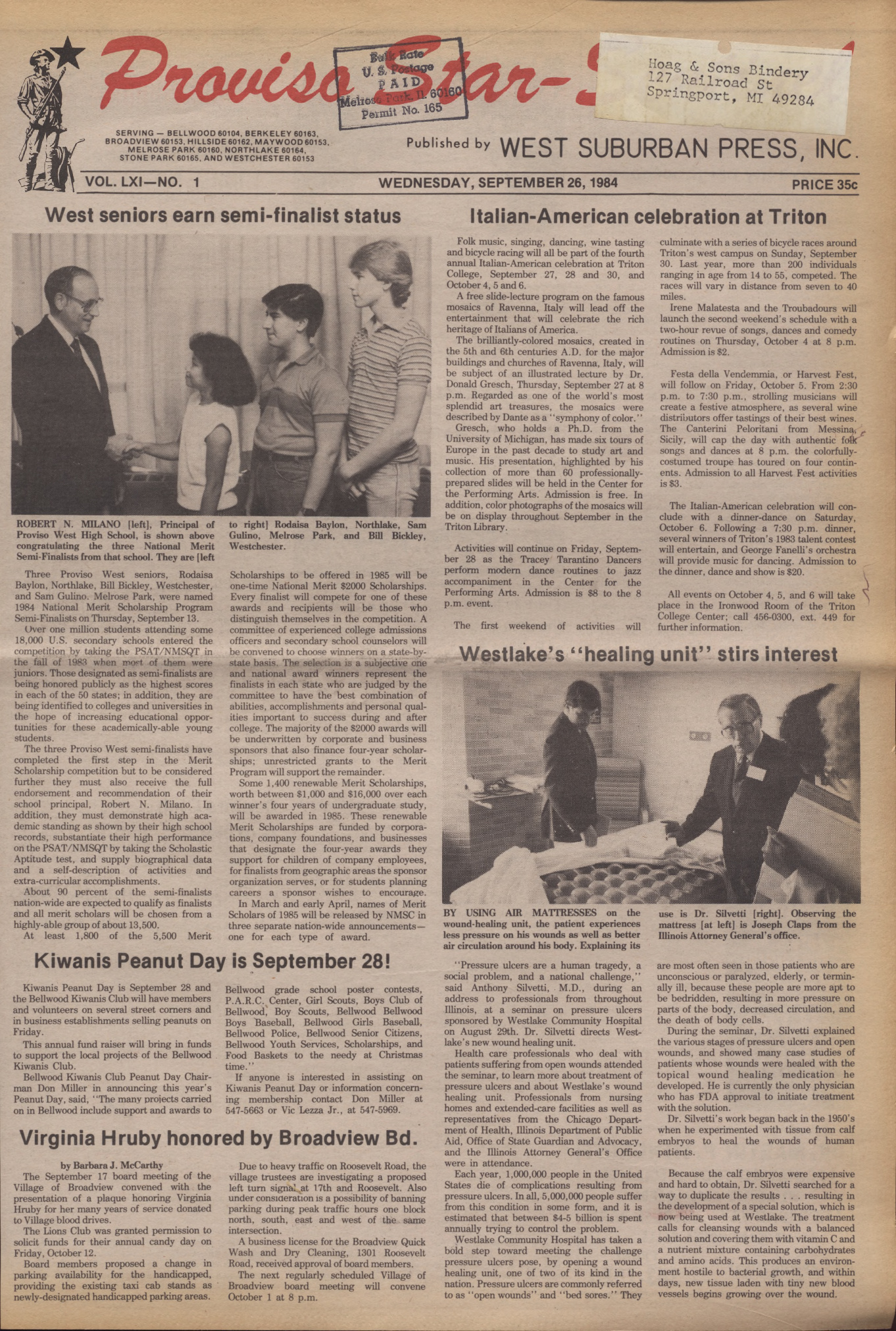 Proviso Star-Sentinel – 19840926
