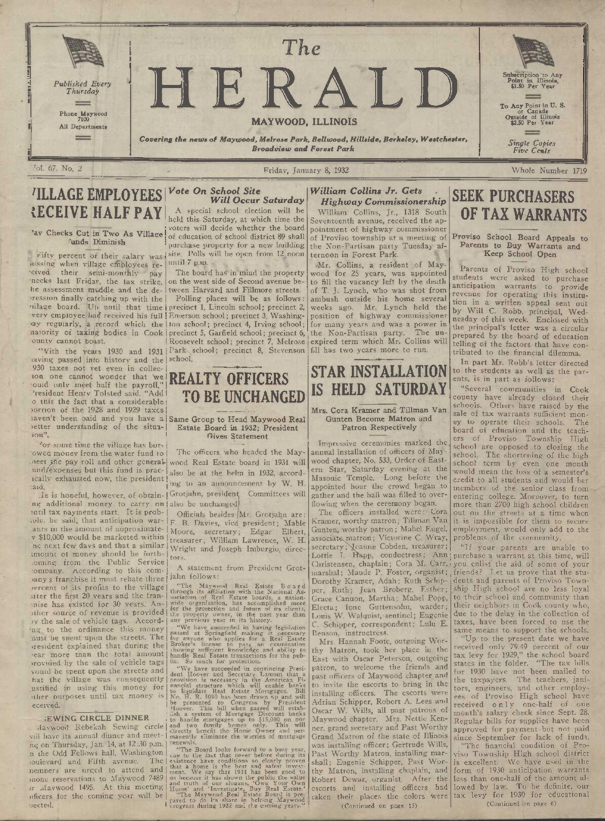 The Herald – 19320108