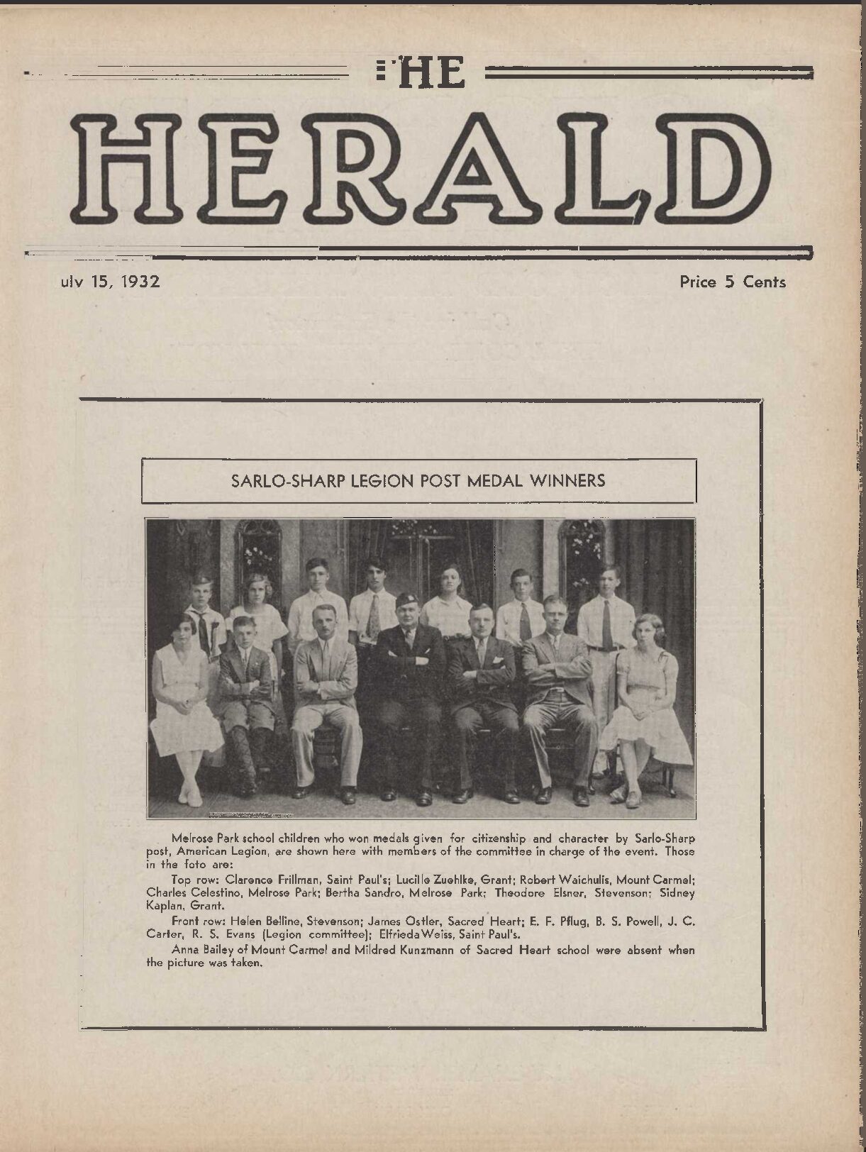 The Herald – 19320715