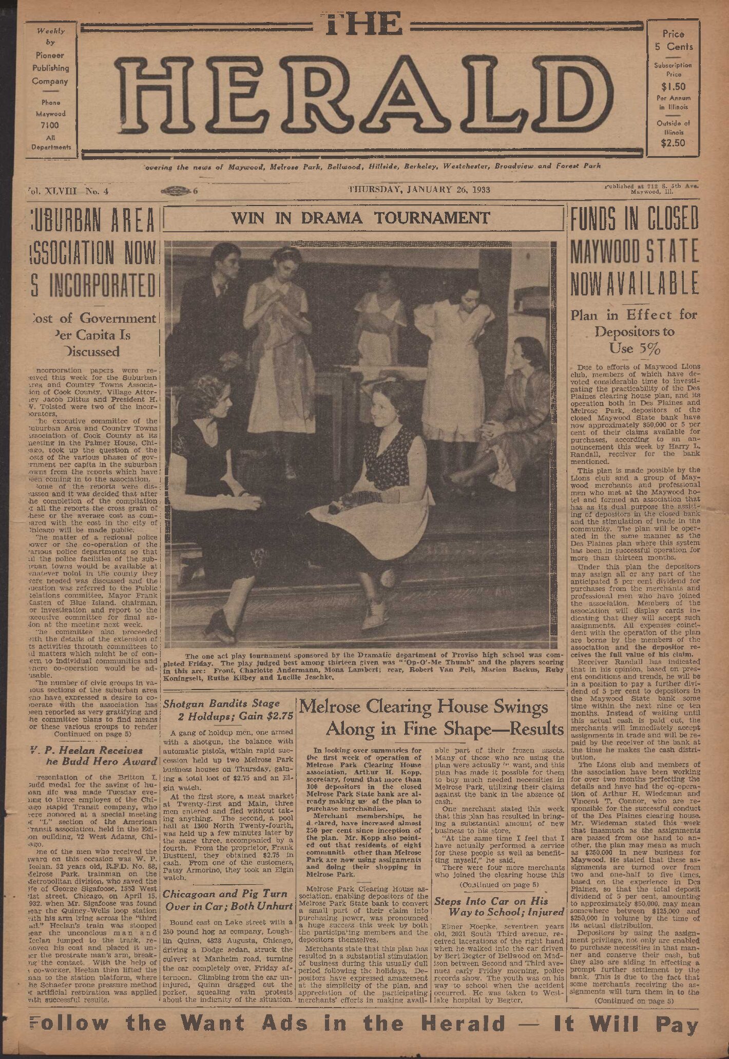 The Herald – 19330126