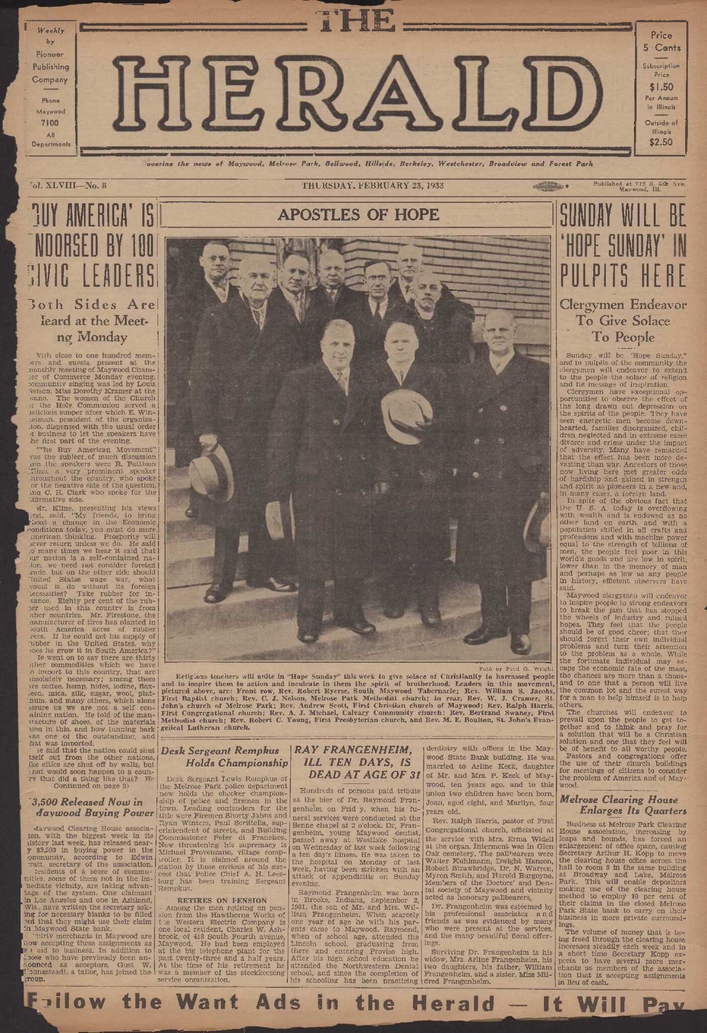 The Herald – 19330223