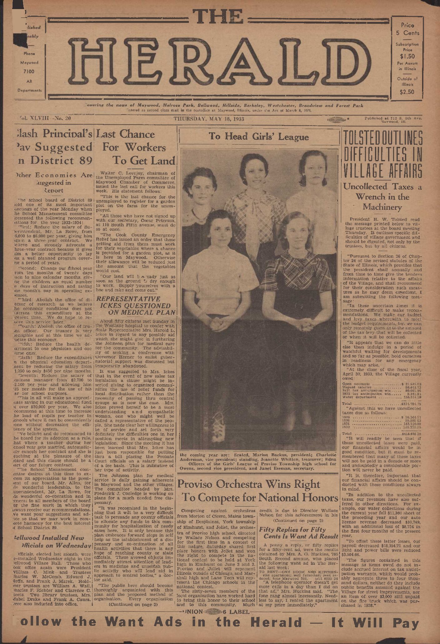 The Herald – 19330518