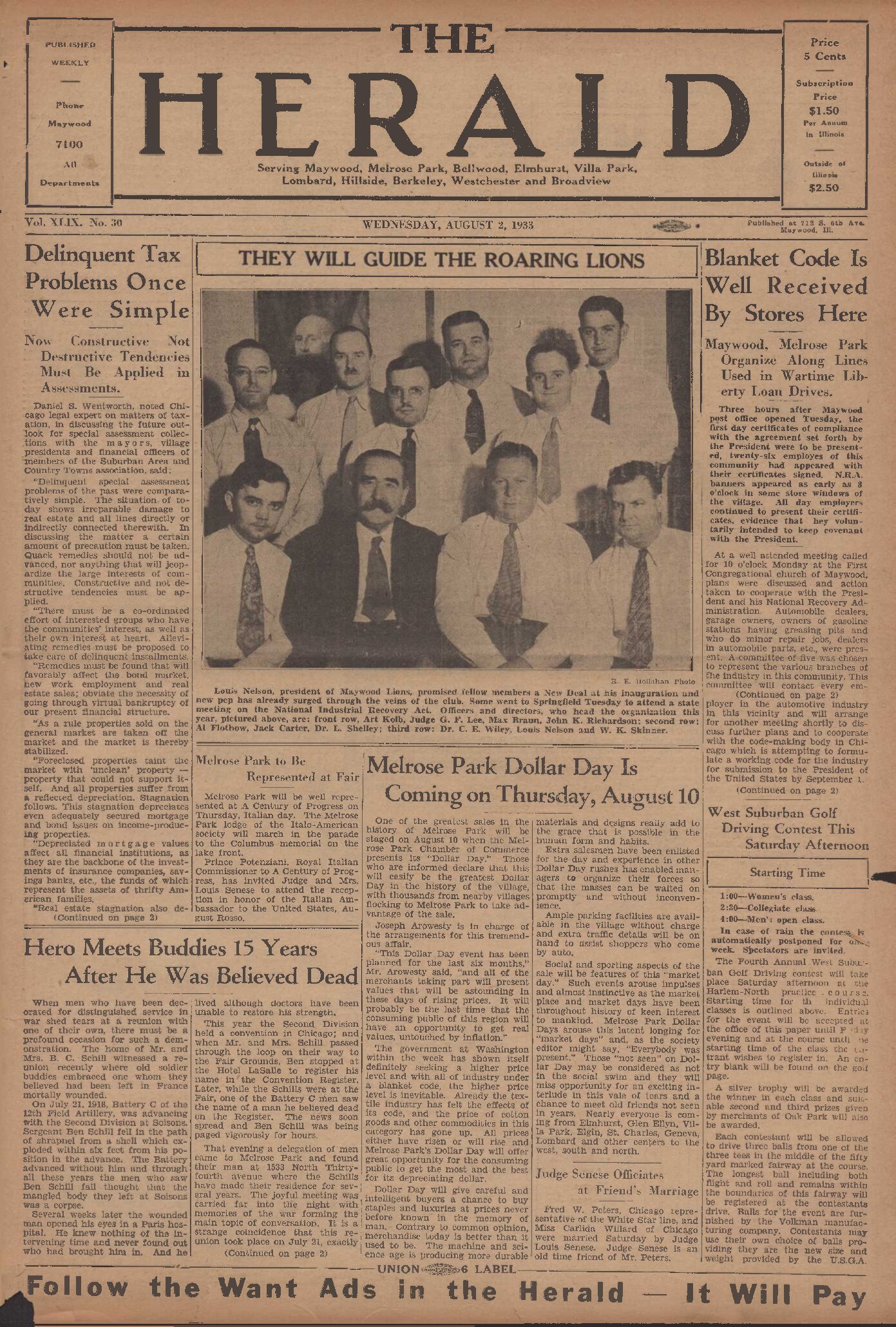 The Herald – 19330802