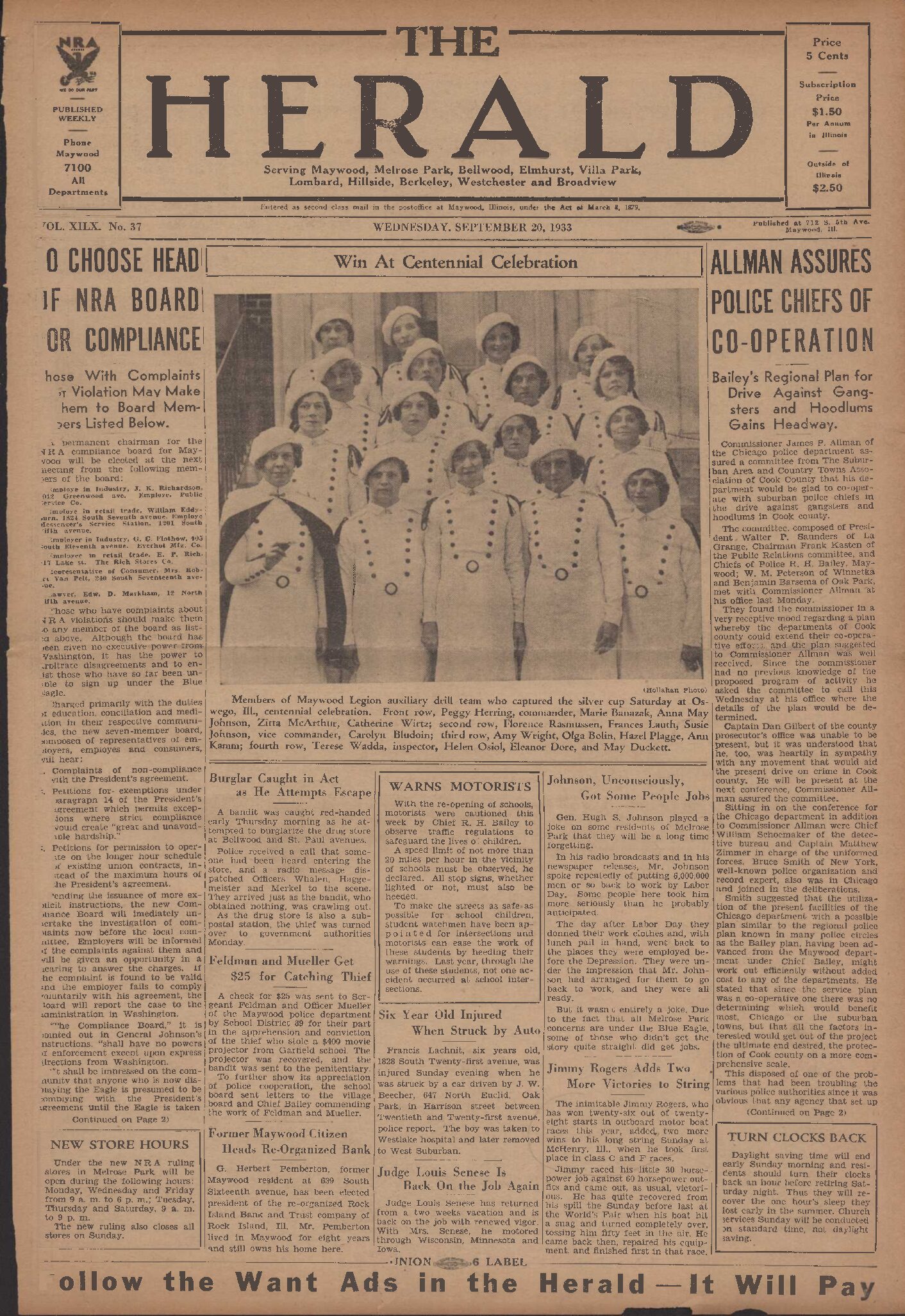 The Herald – 19330920