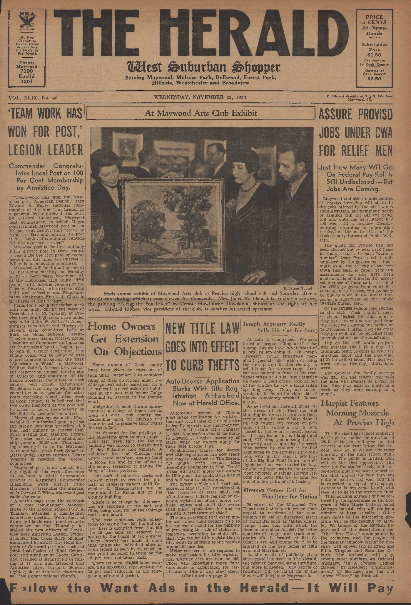 The Herald – 19331122