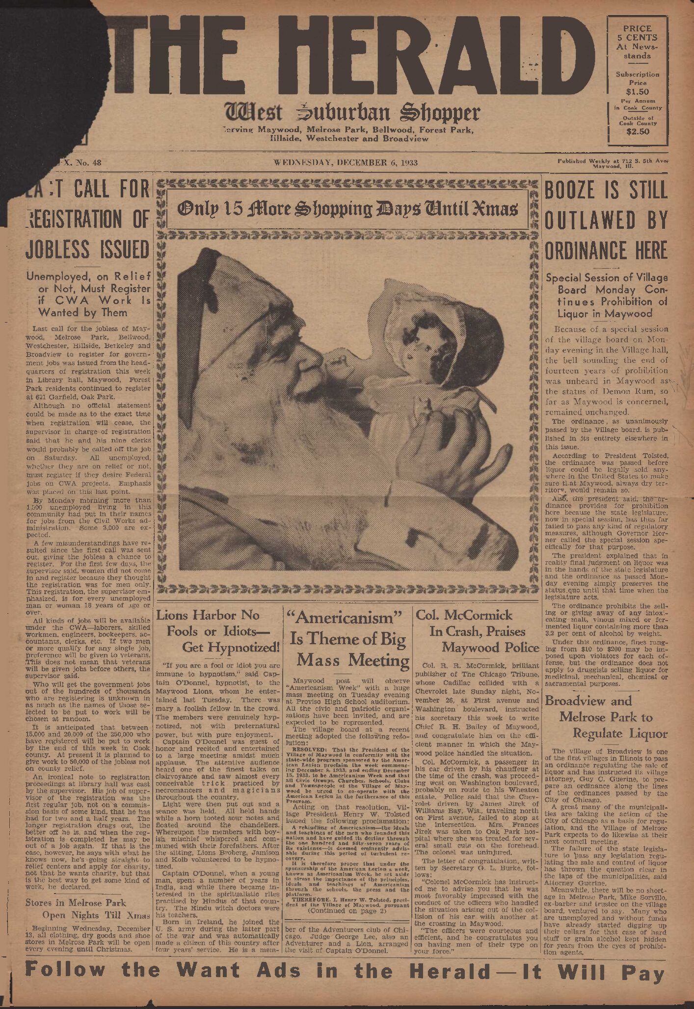 The Herald – 19331206
