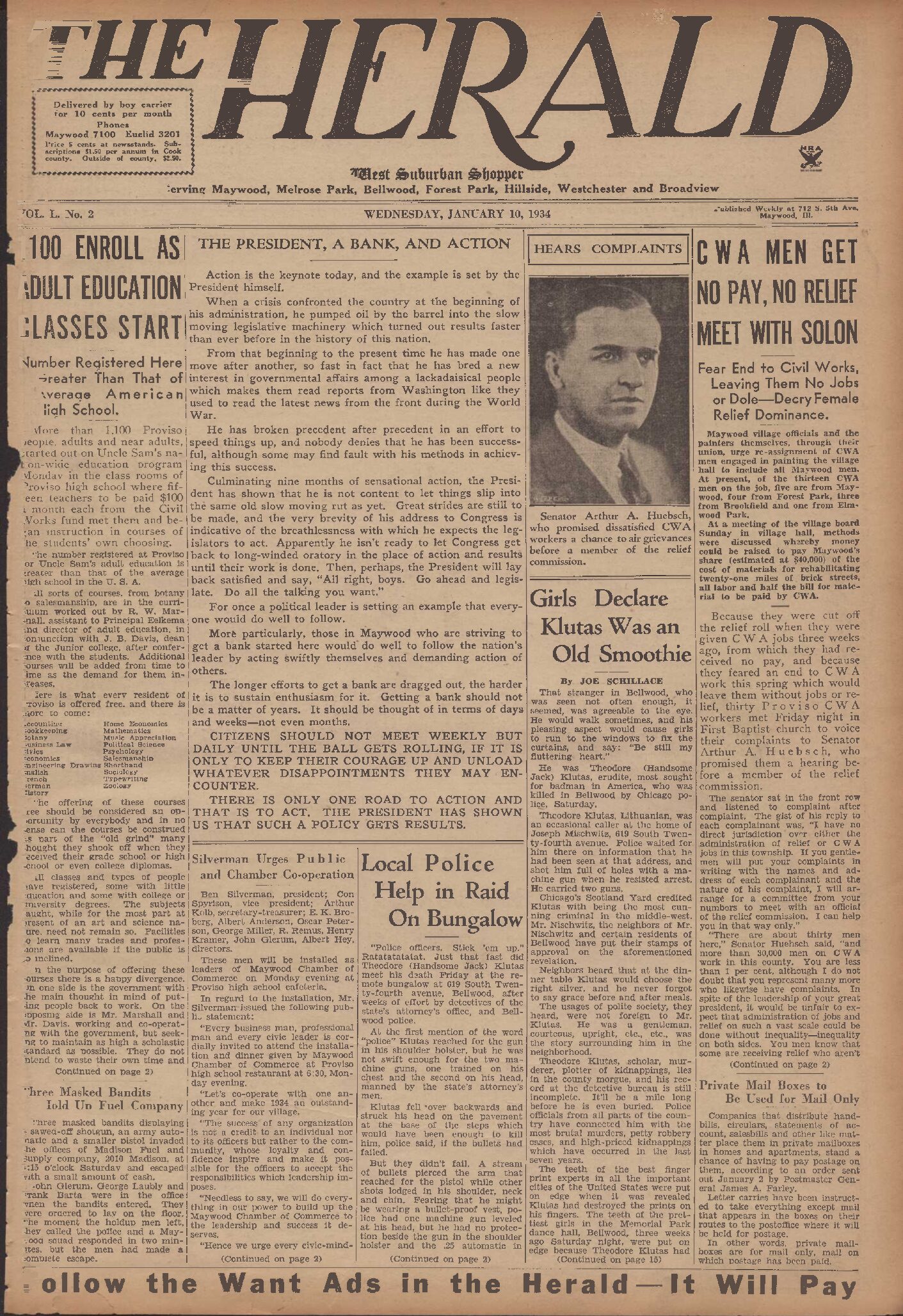 The Herald – 19340110