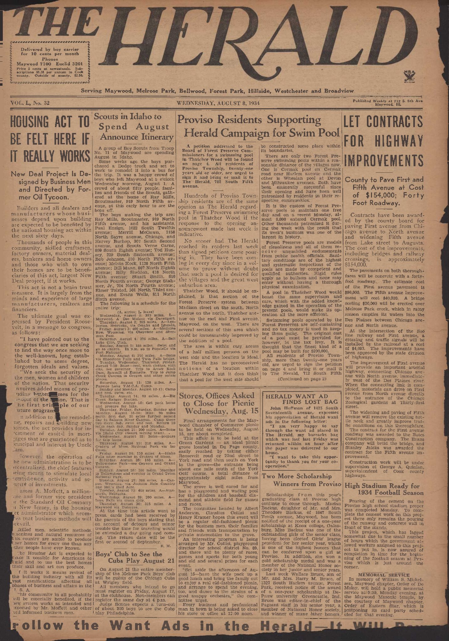 The Herald – 19340808