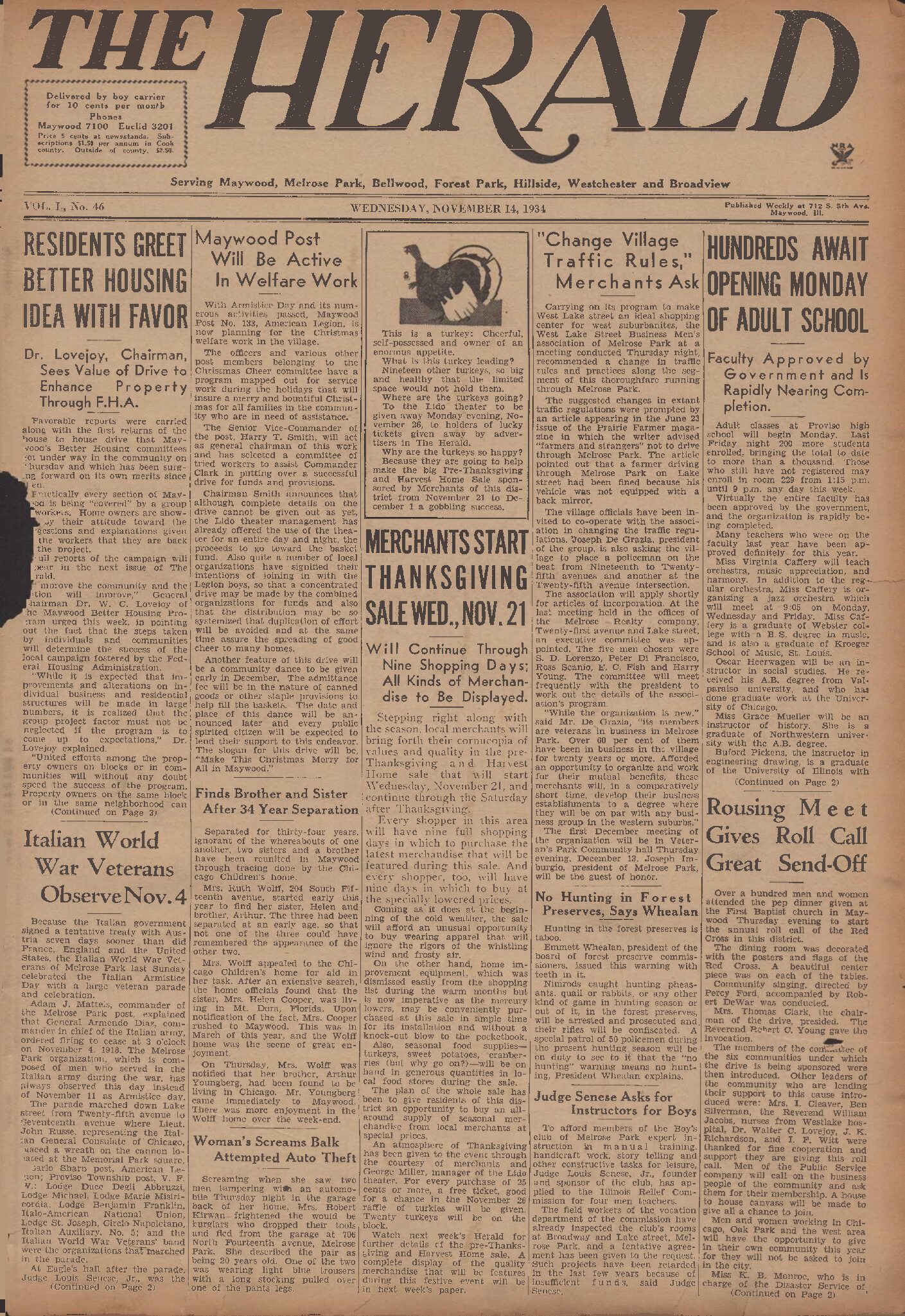 The Herald – 19341114