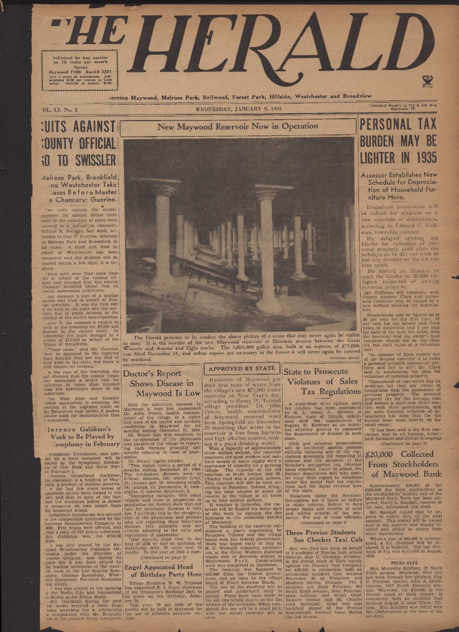 The Herald – 19350109