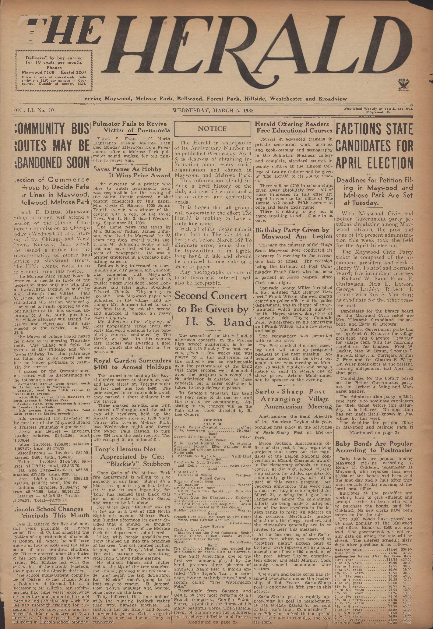 The Herald – 19350306