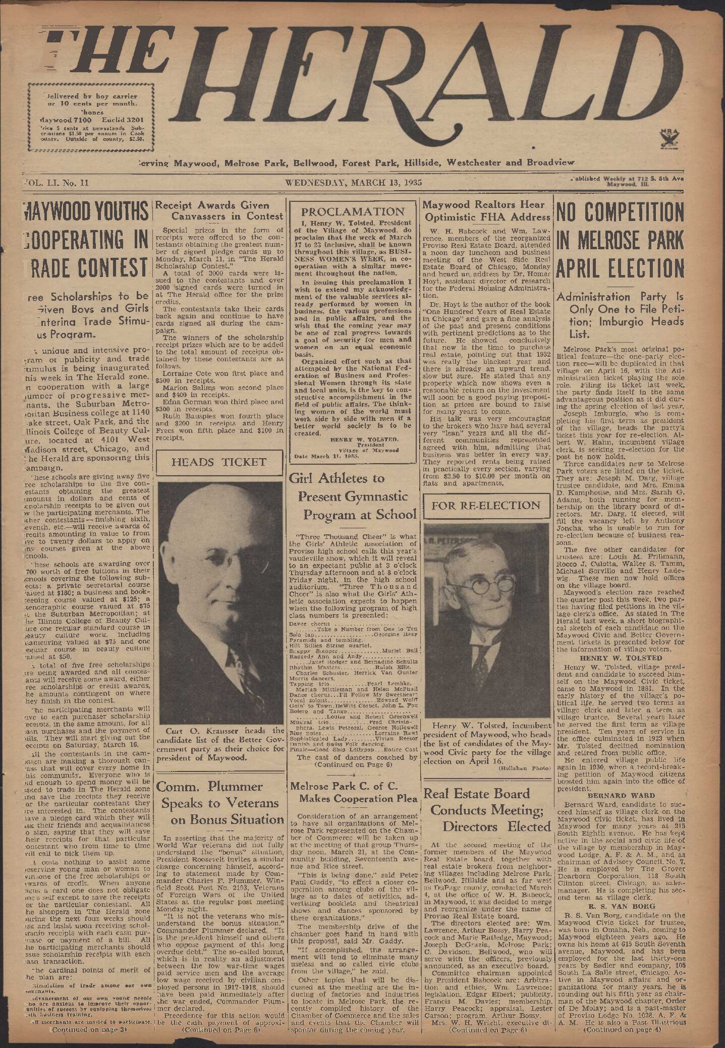 The Herald – 19350313