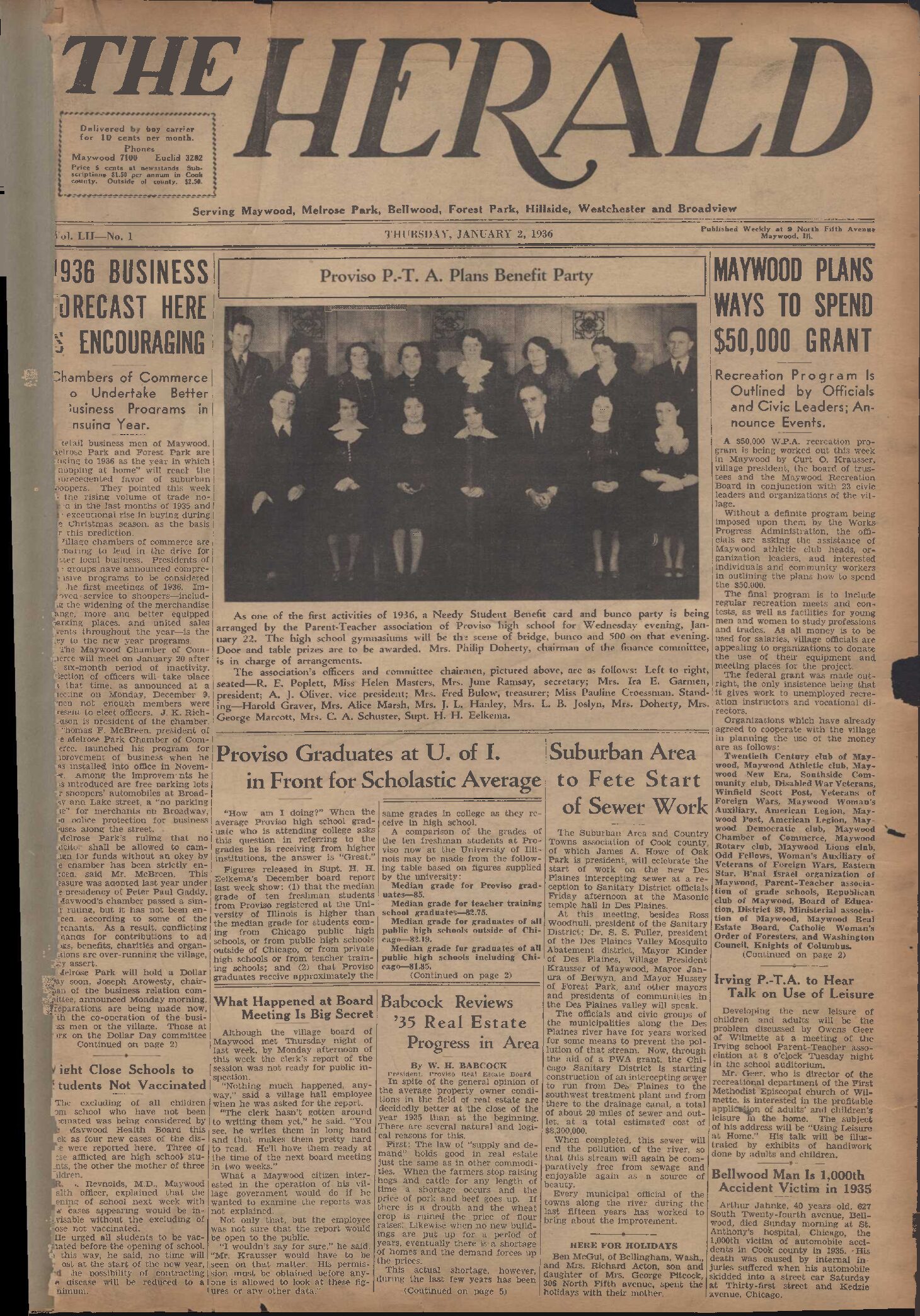 The Herald – 19360102