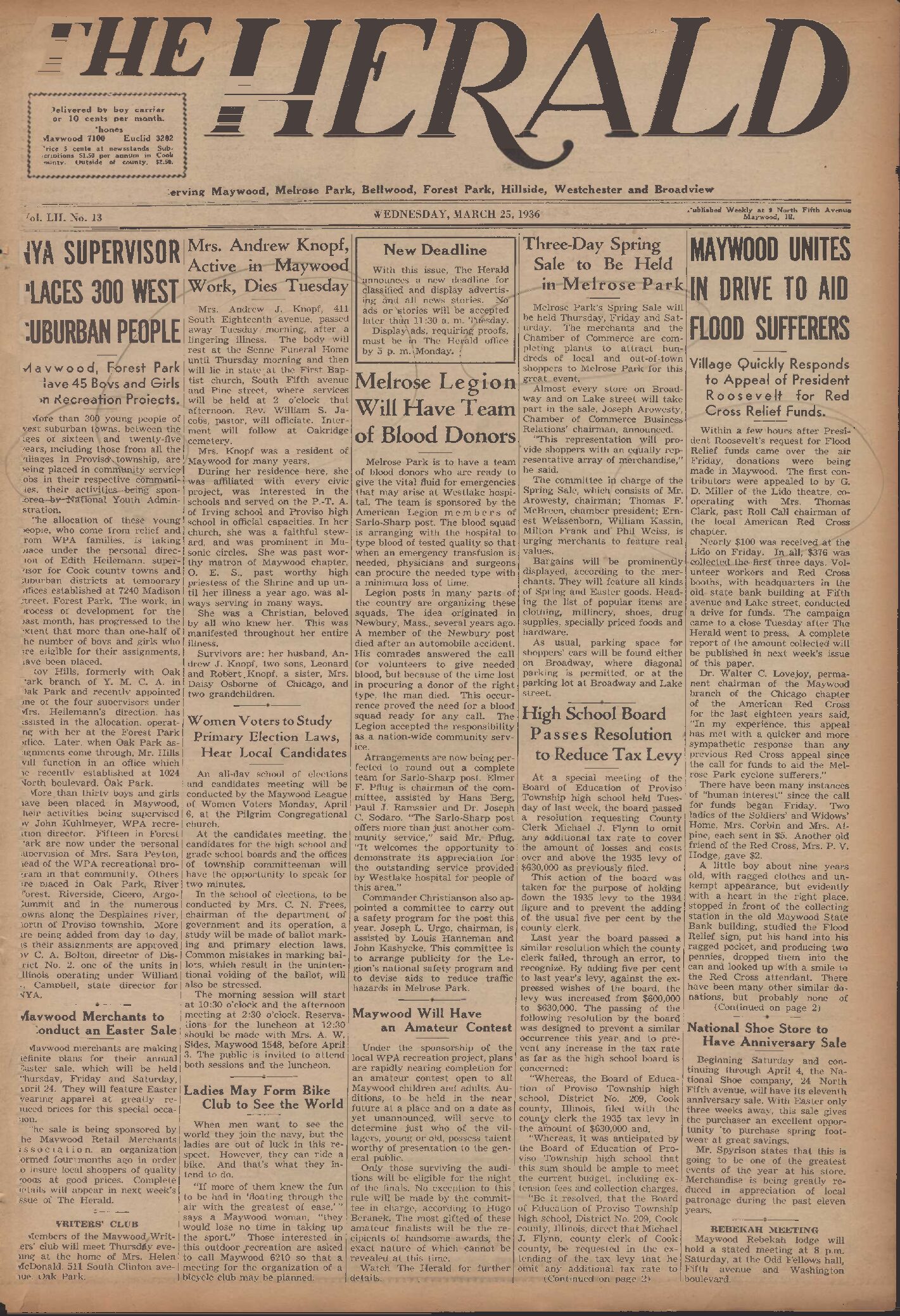 The Herald – 19360325