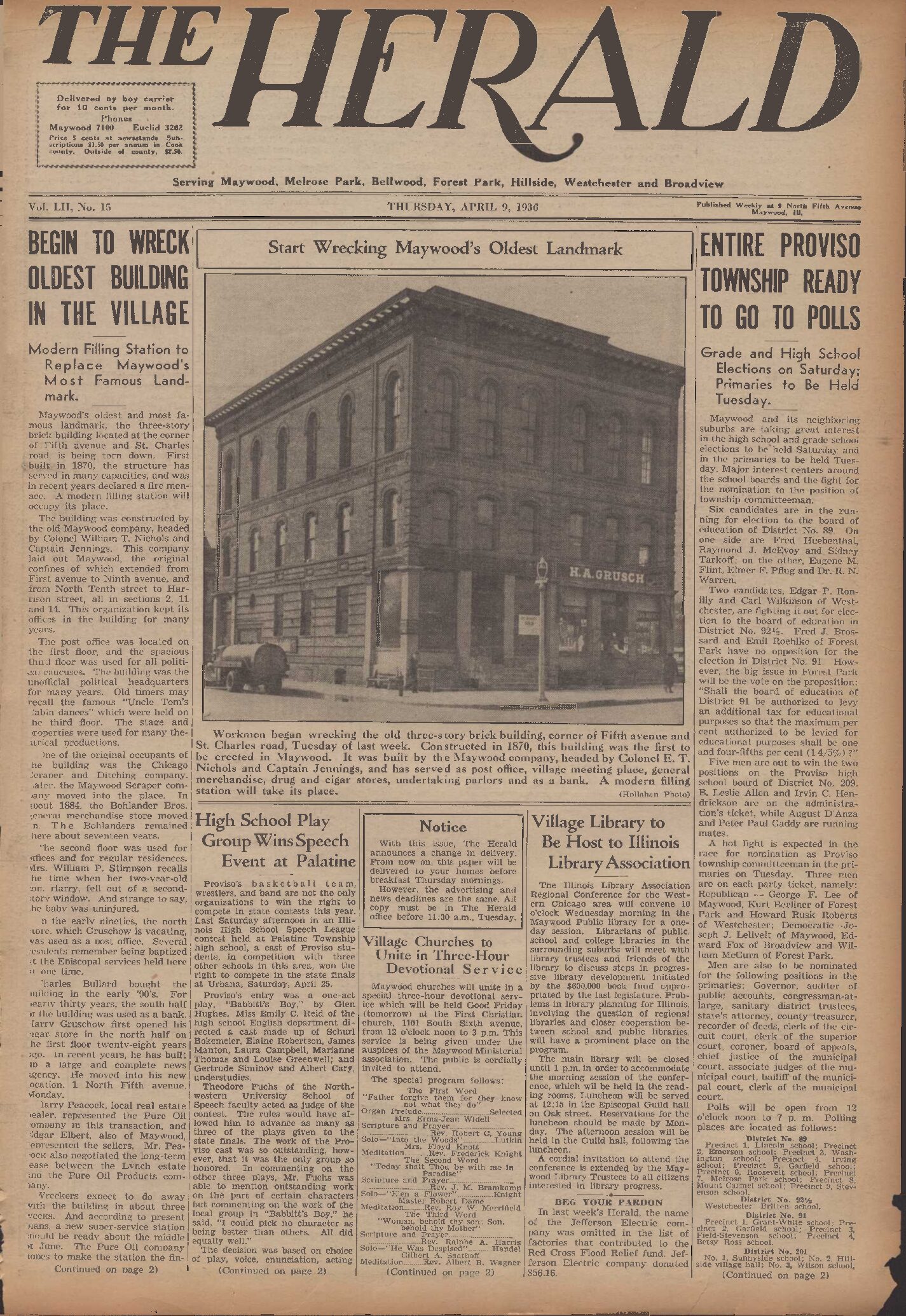 The Herald – 19360409