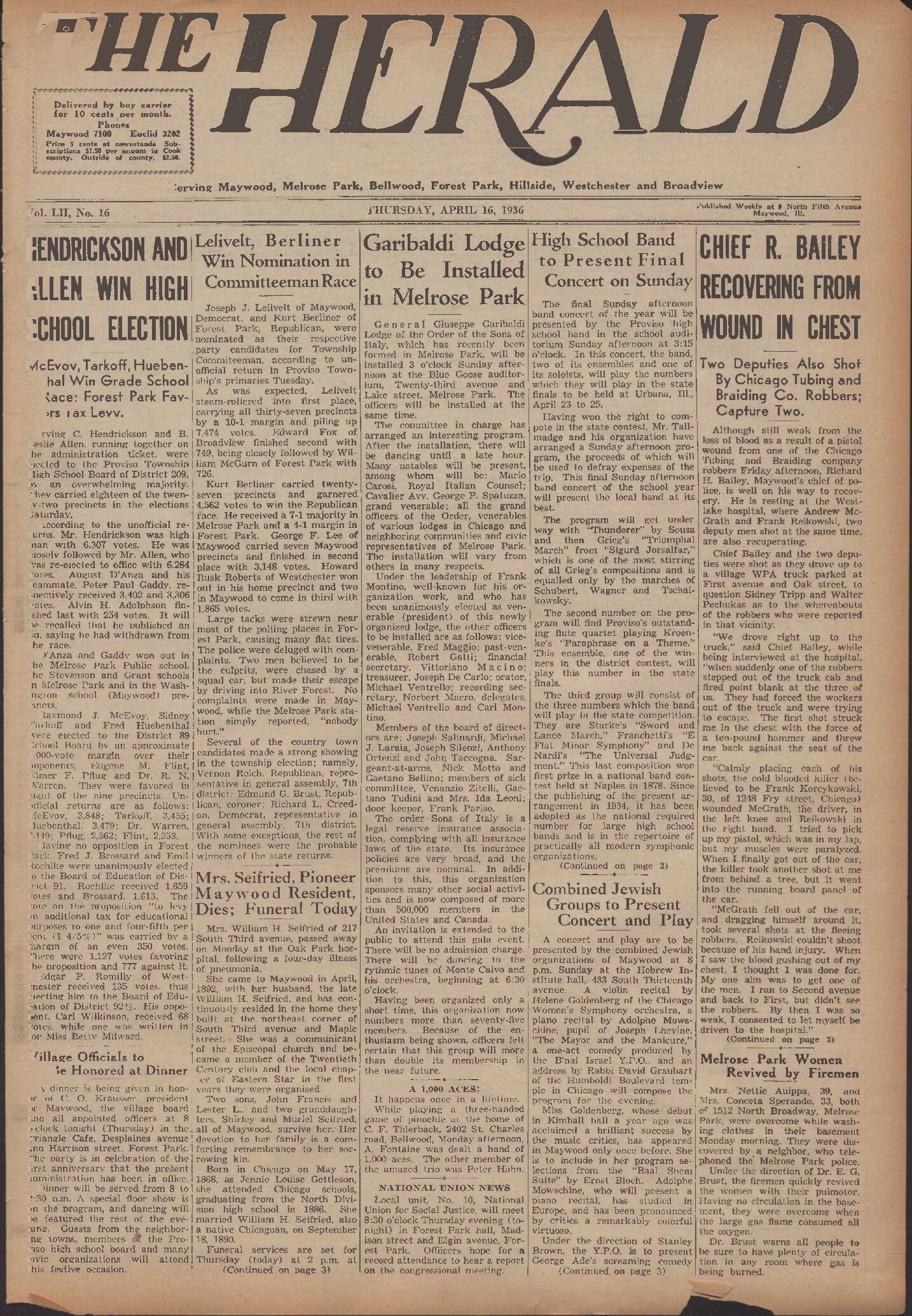 The Herald – 19360416