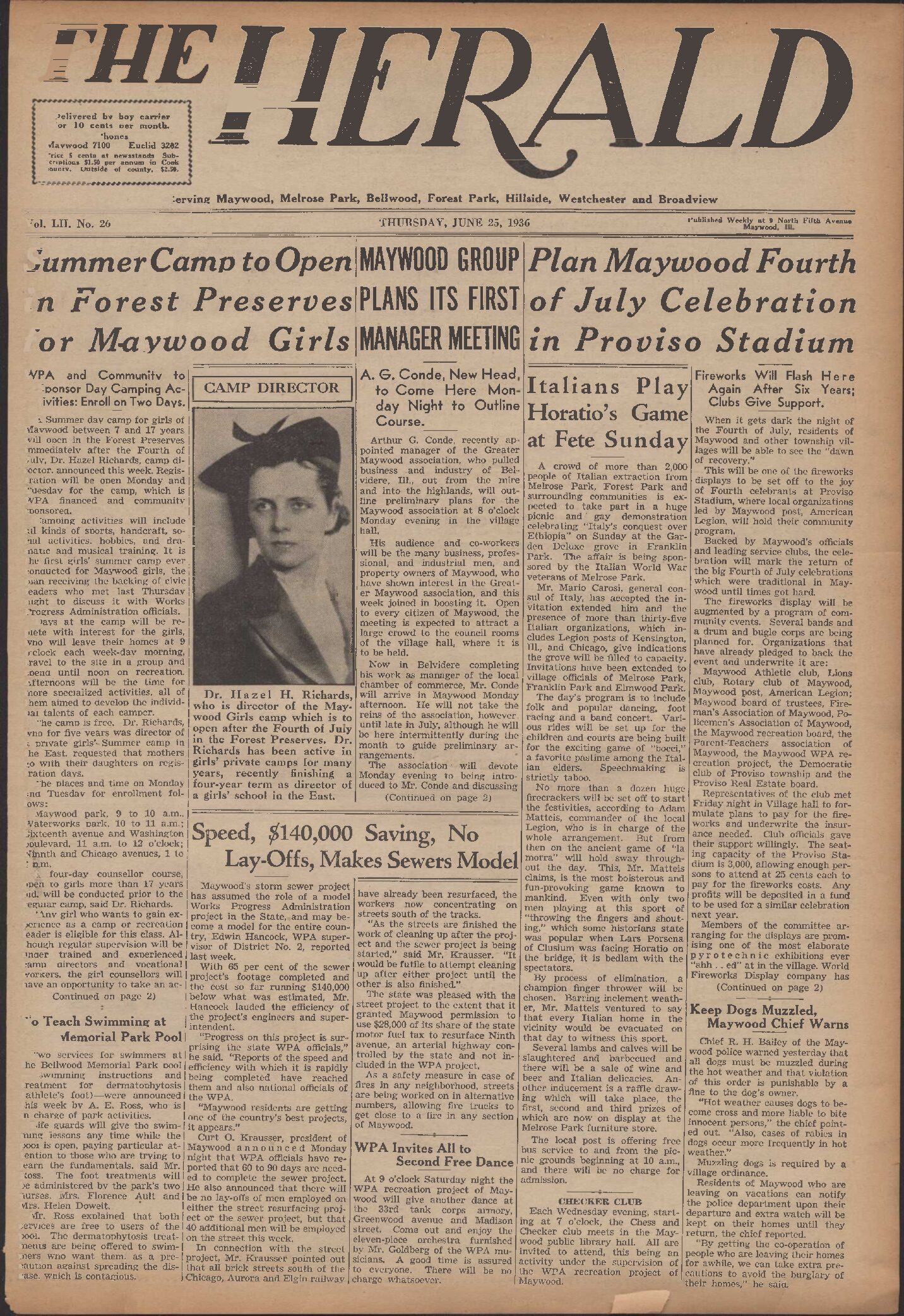 The Herald – 19360625