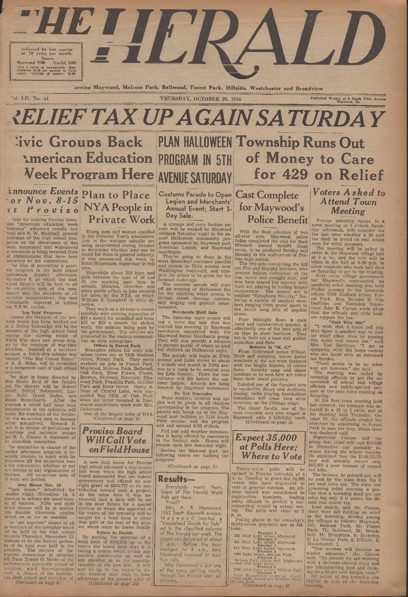 The Herald – 19361029