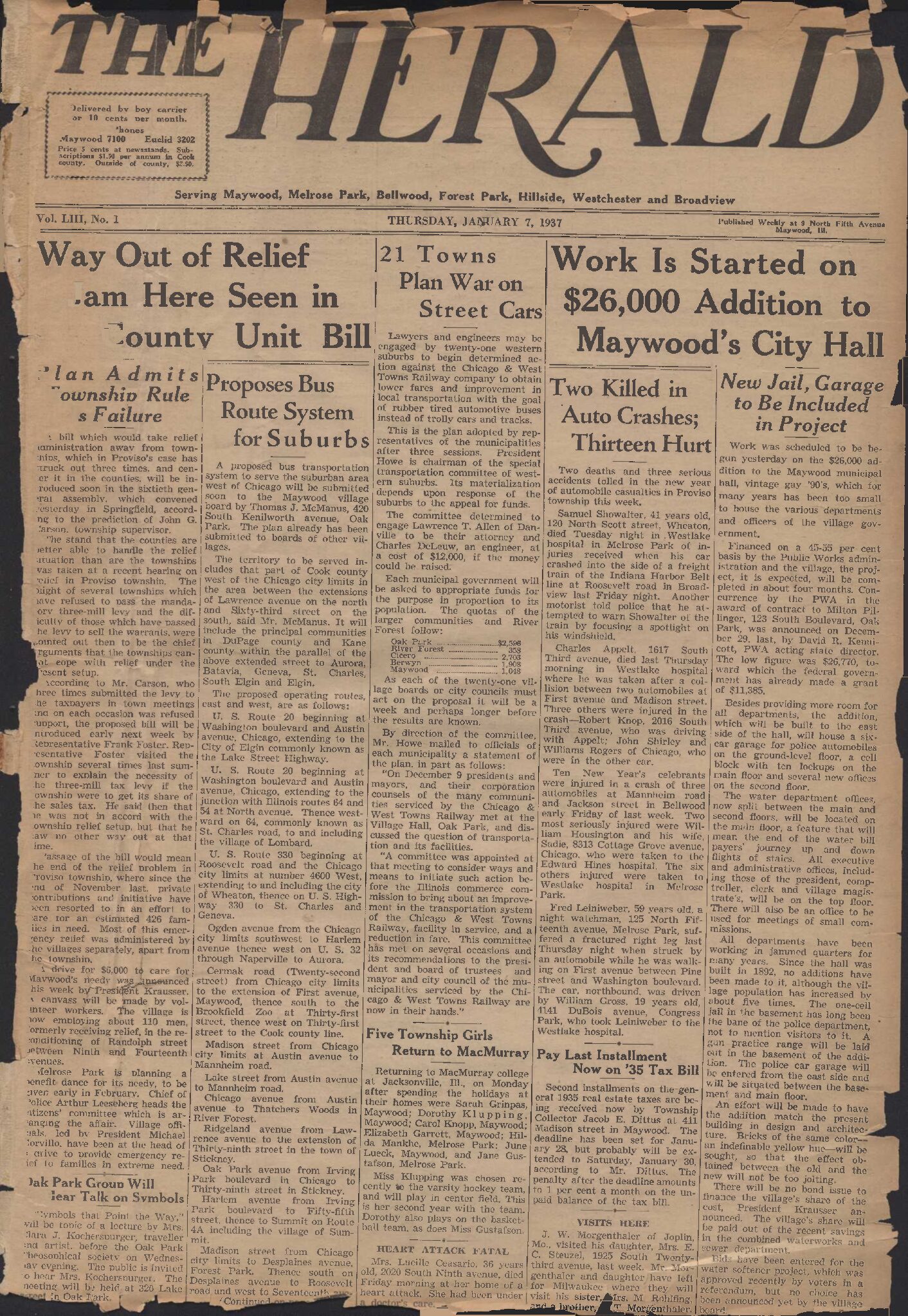 The Herald – 19370107