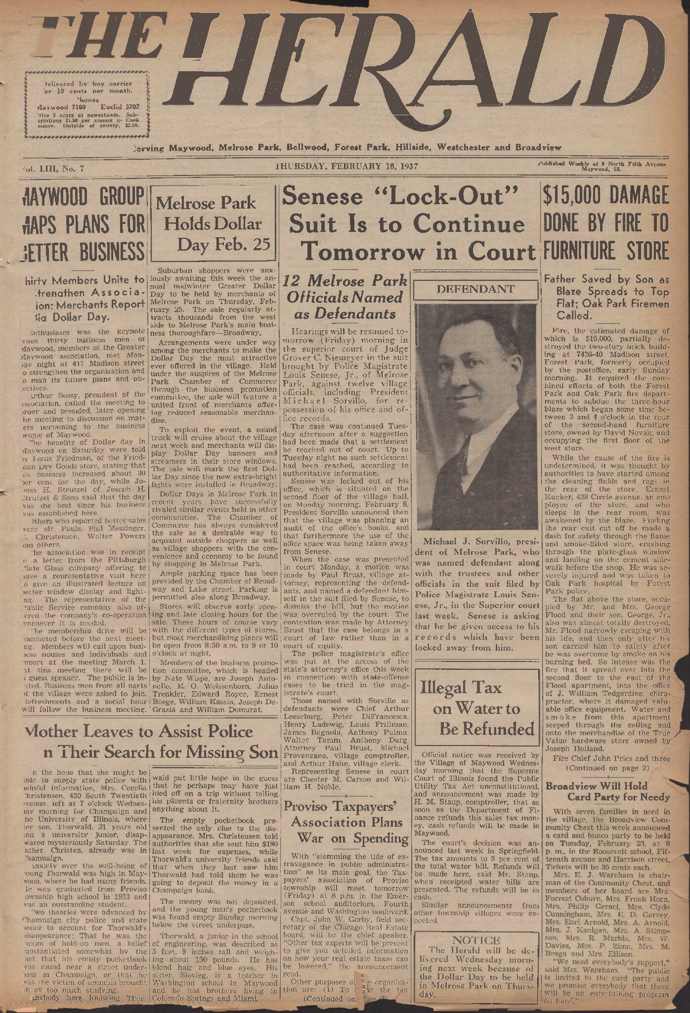 The Herald – 19370218