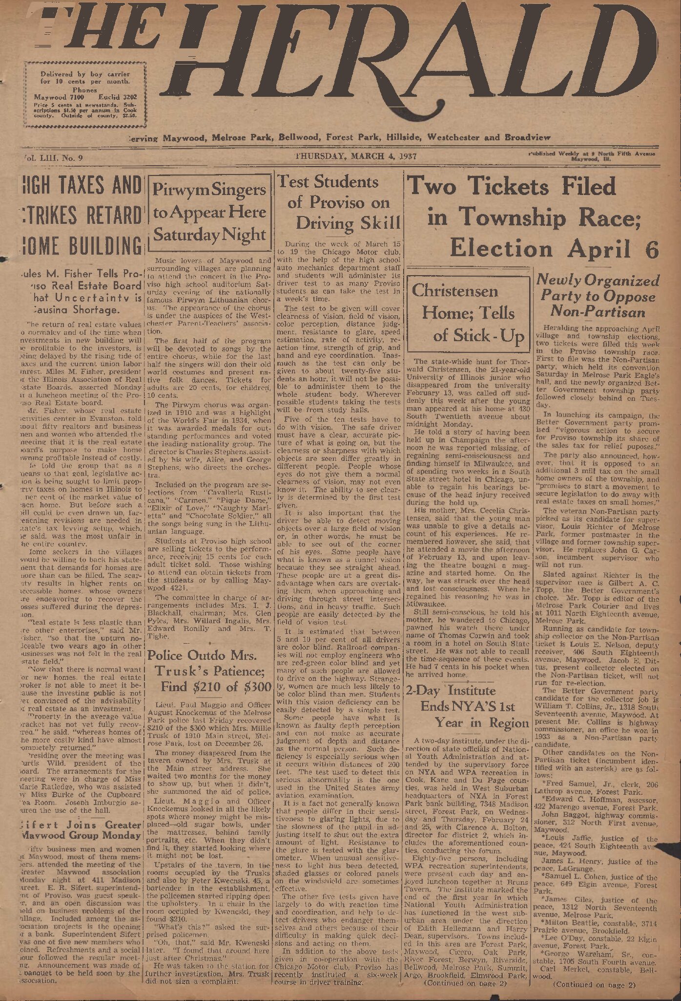 The Herald – 19370304