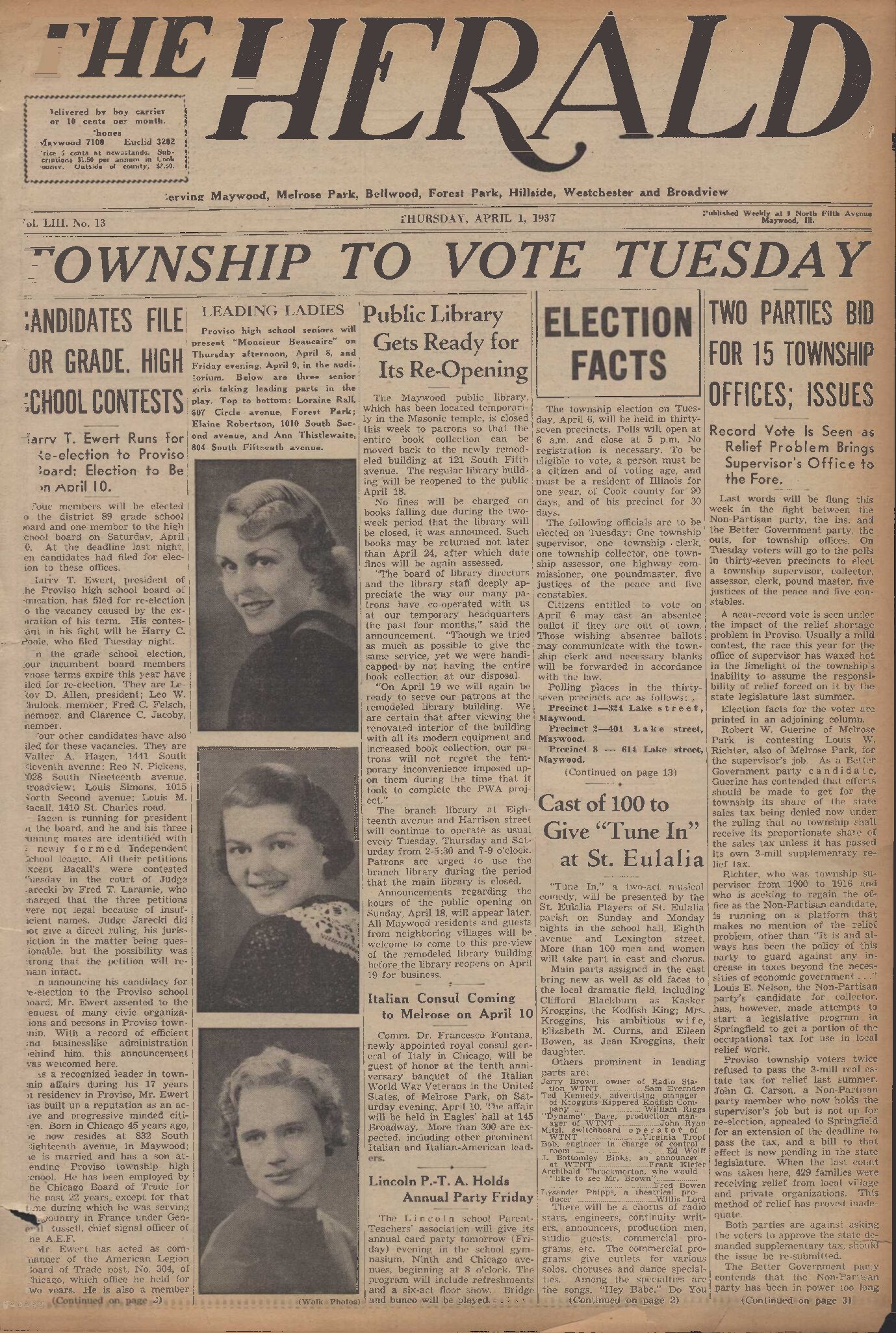 The Herald – 19370401