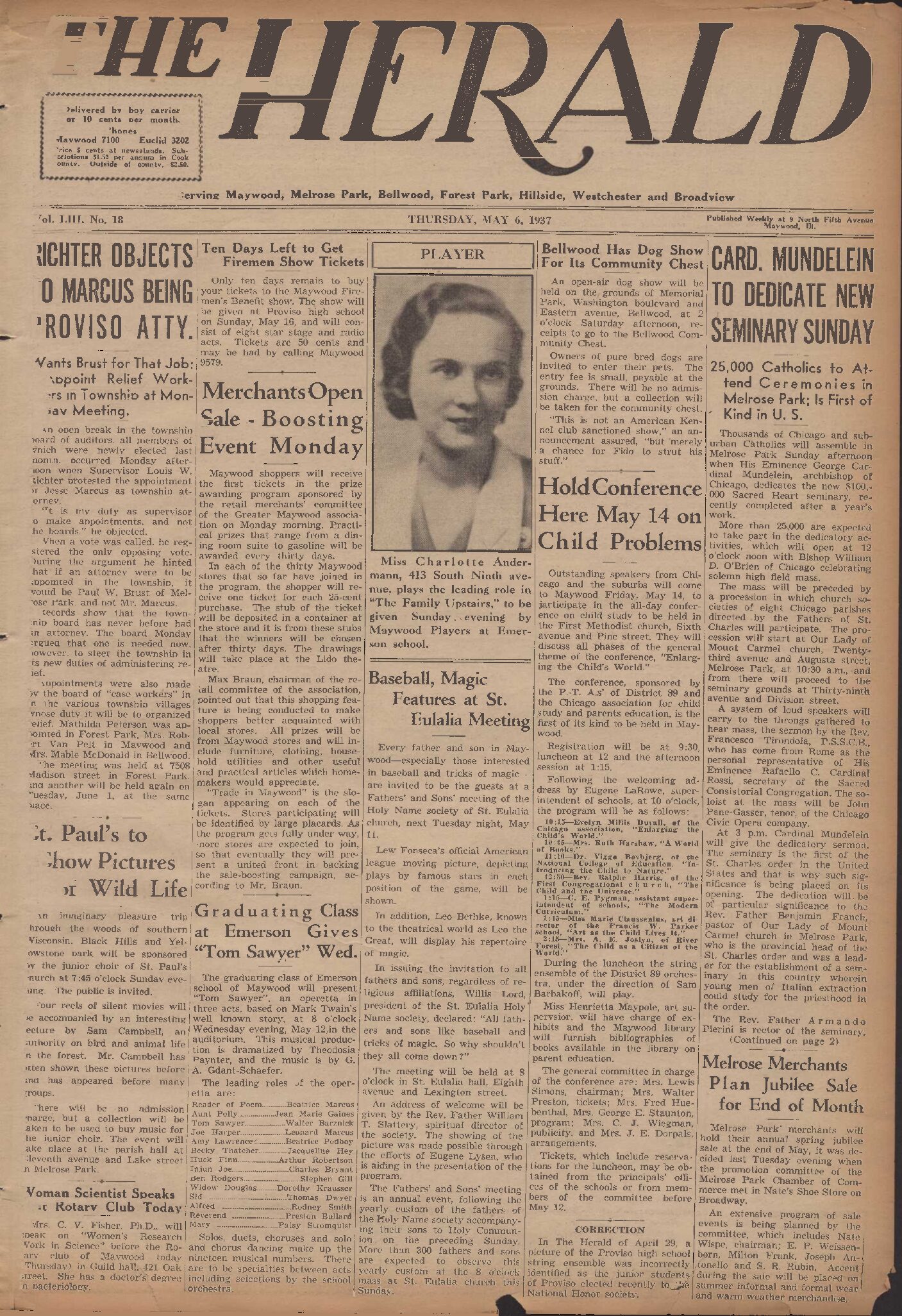 The Herald – 19370506