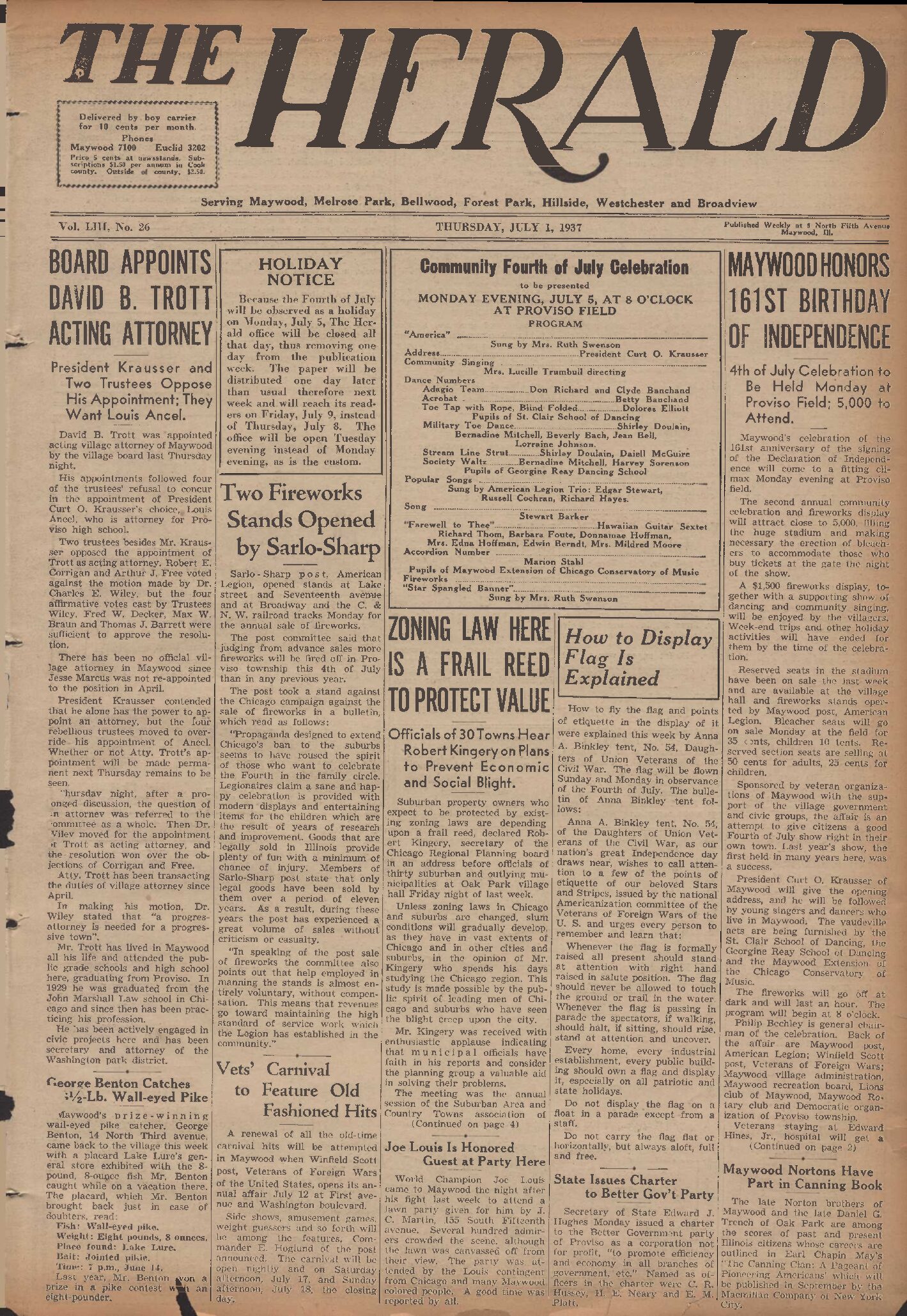 The Herald – 19370701