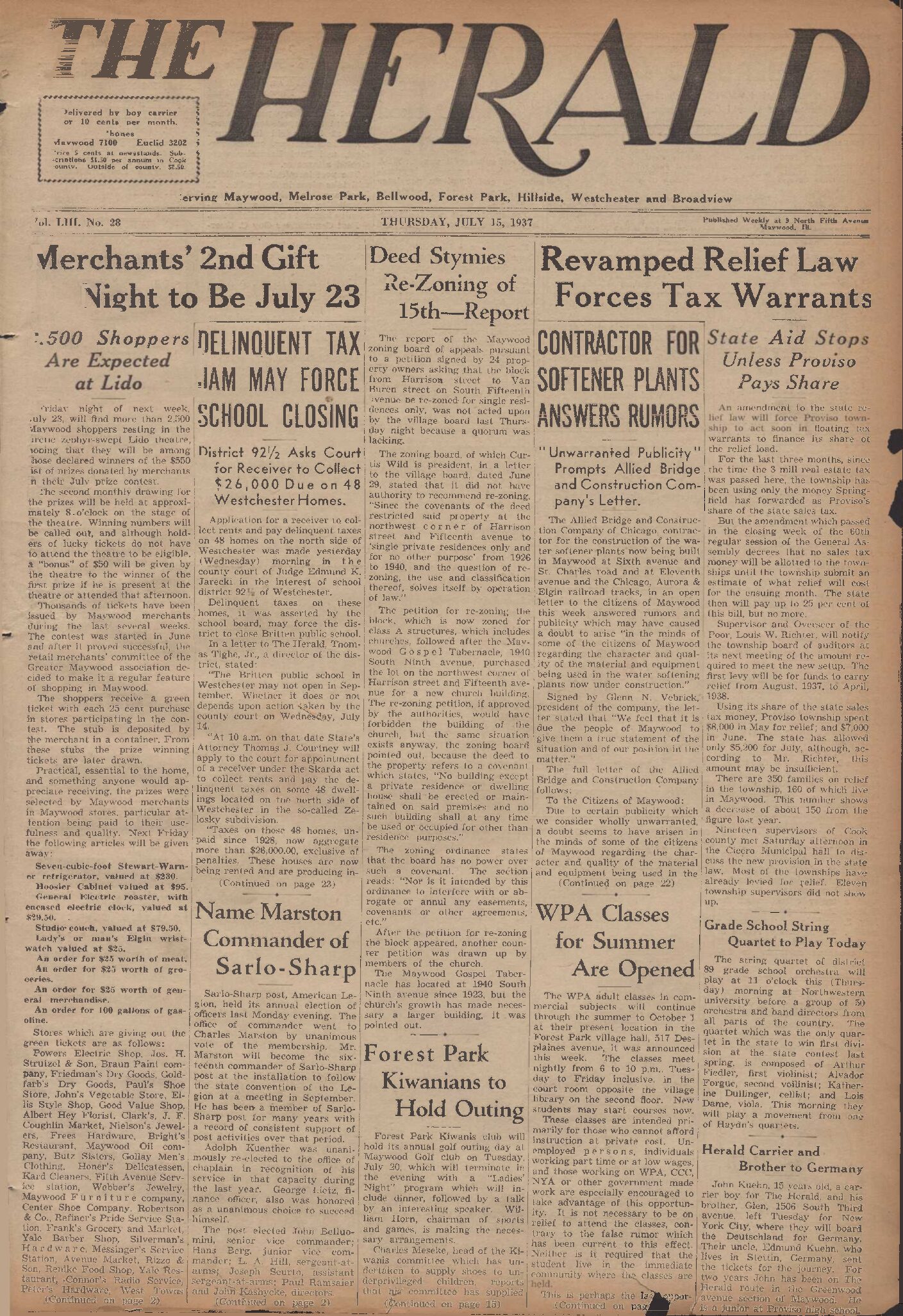 The Herald – 19370715