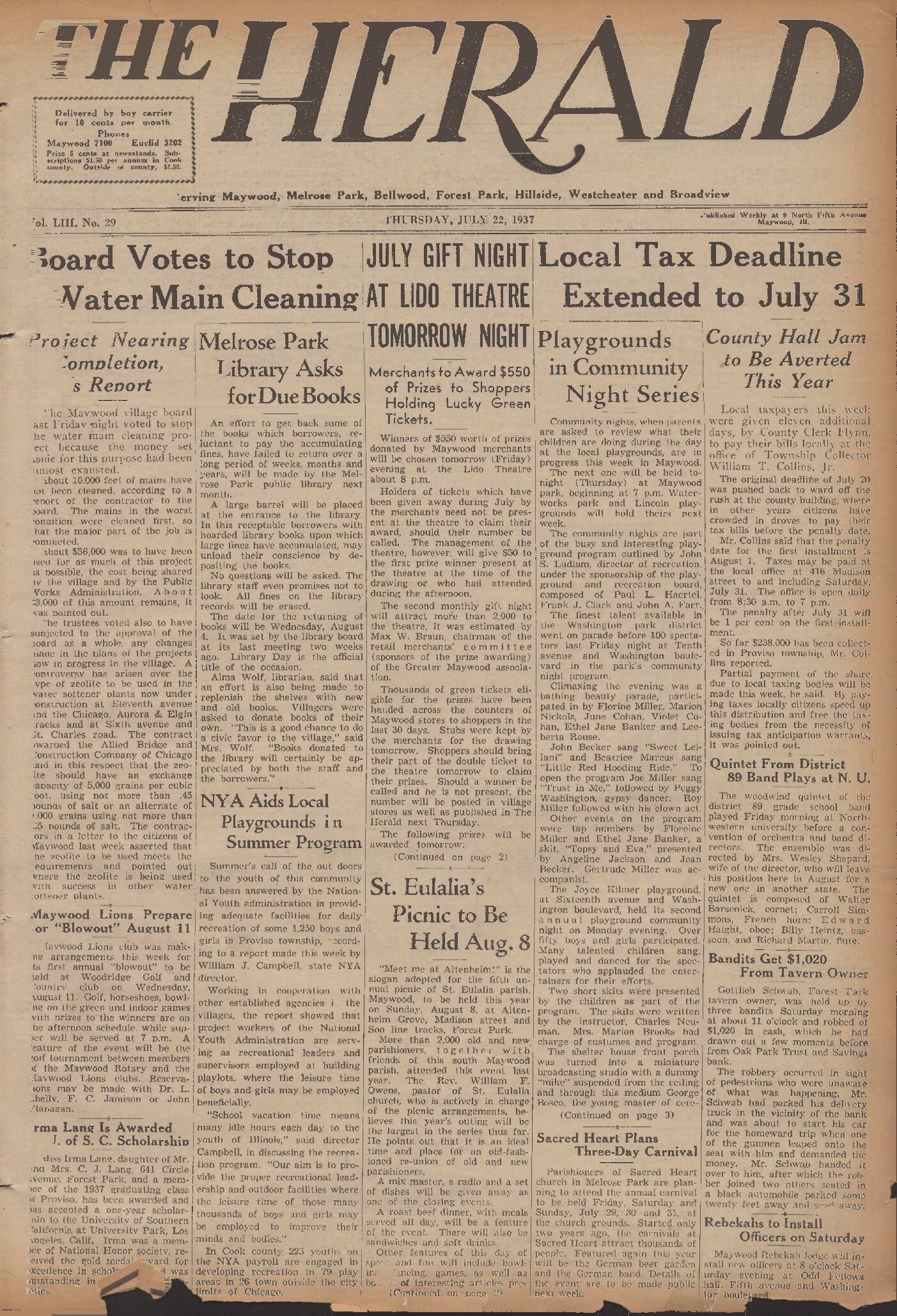 The Herald – 19370722