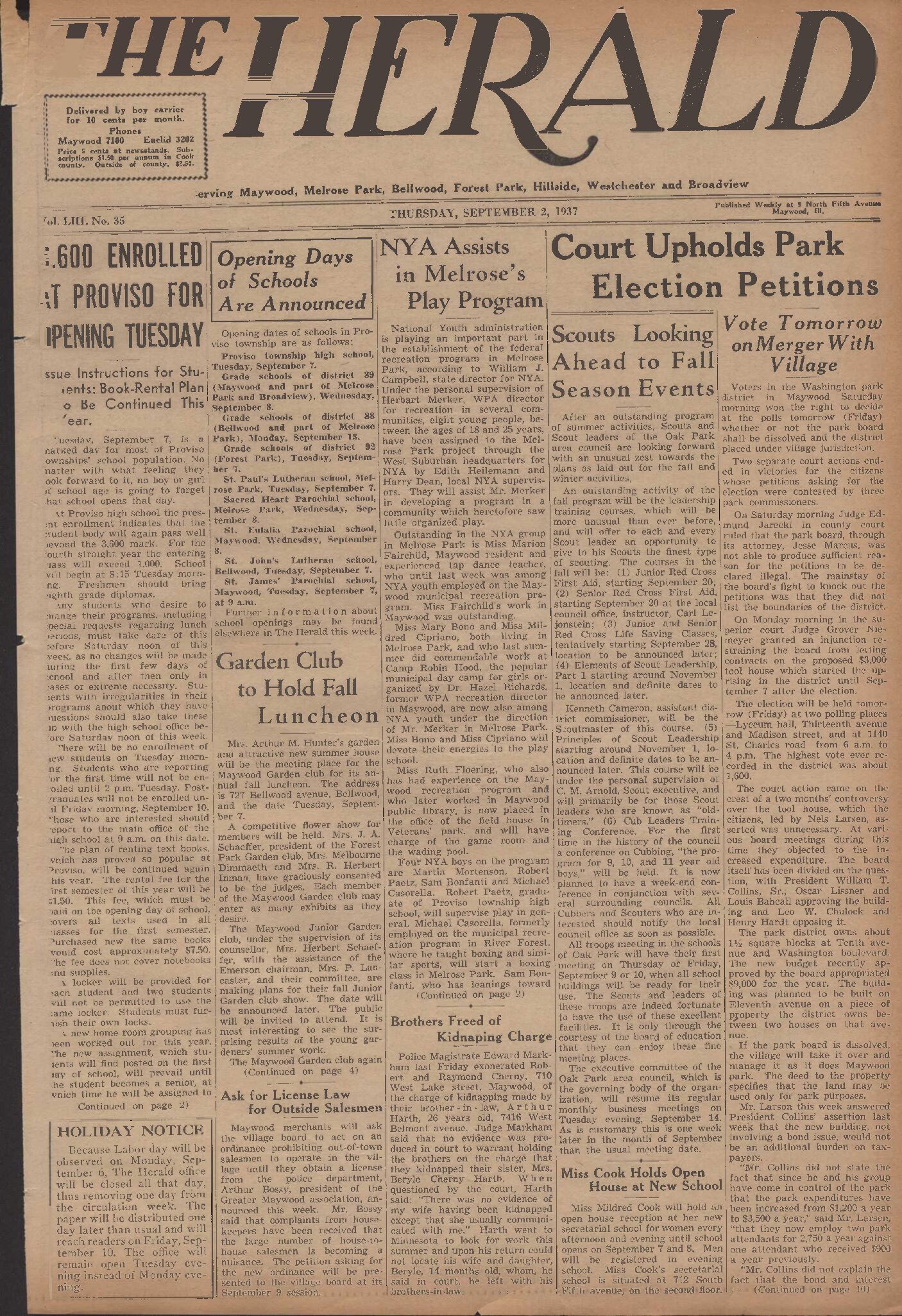 The Herald – 19370902