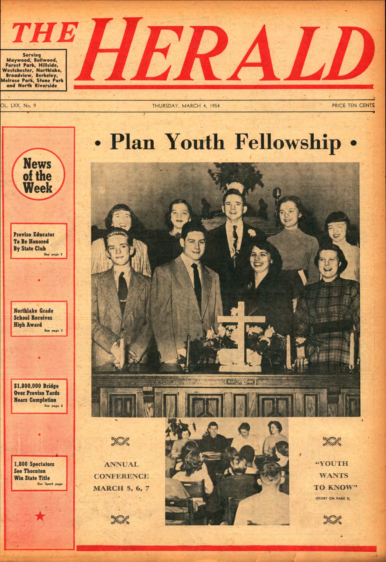 The Herald – 19540304