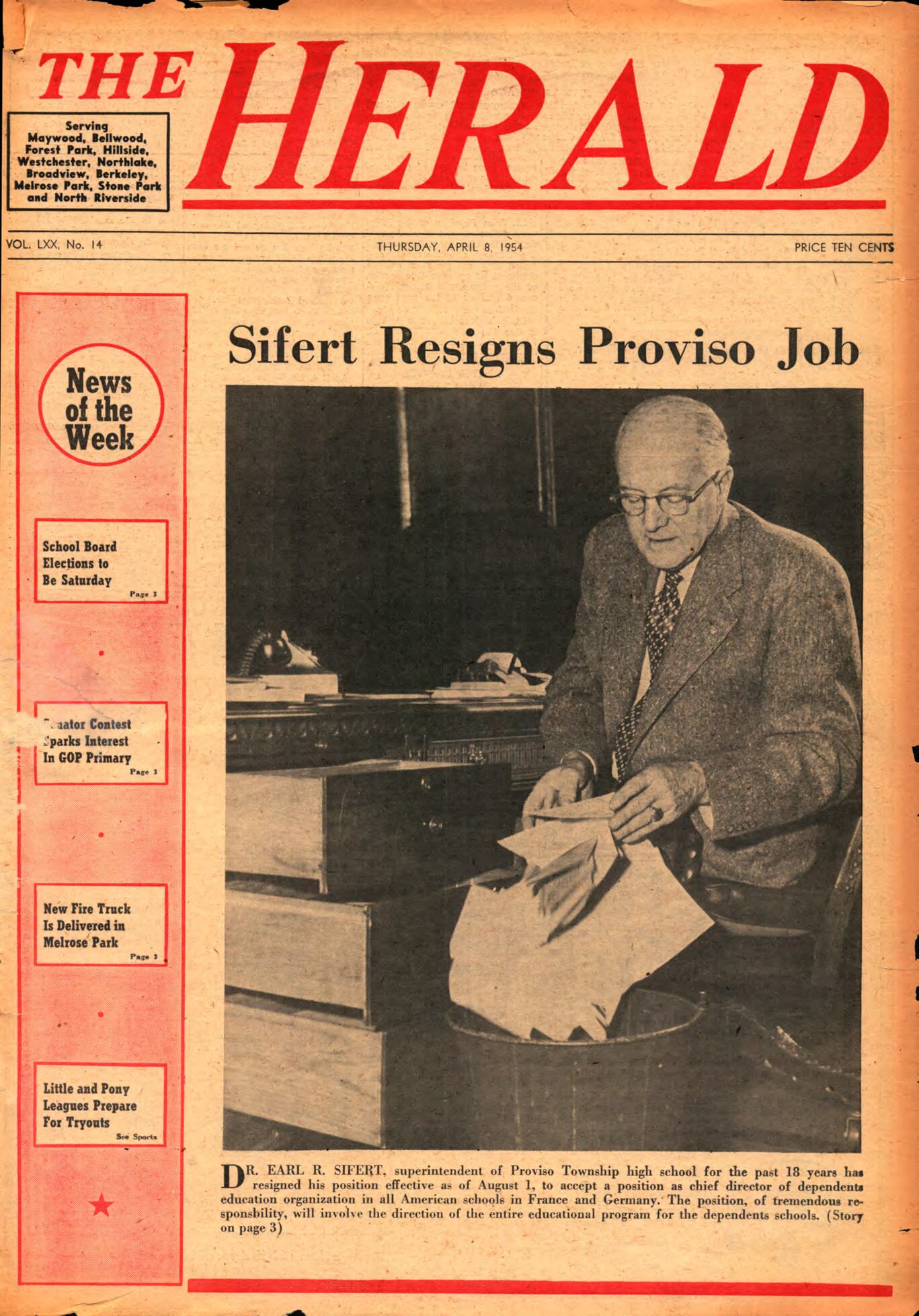 The Herald – 19540408