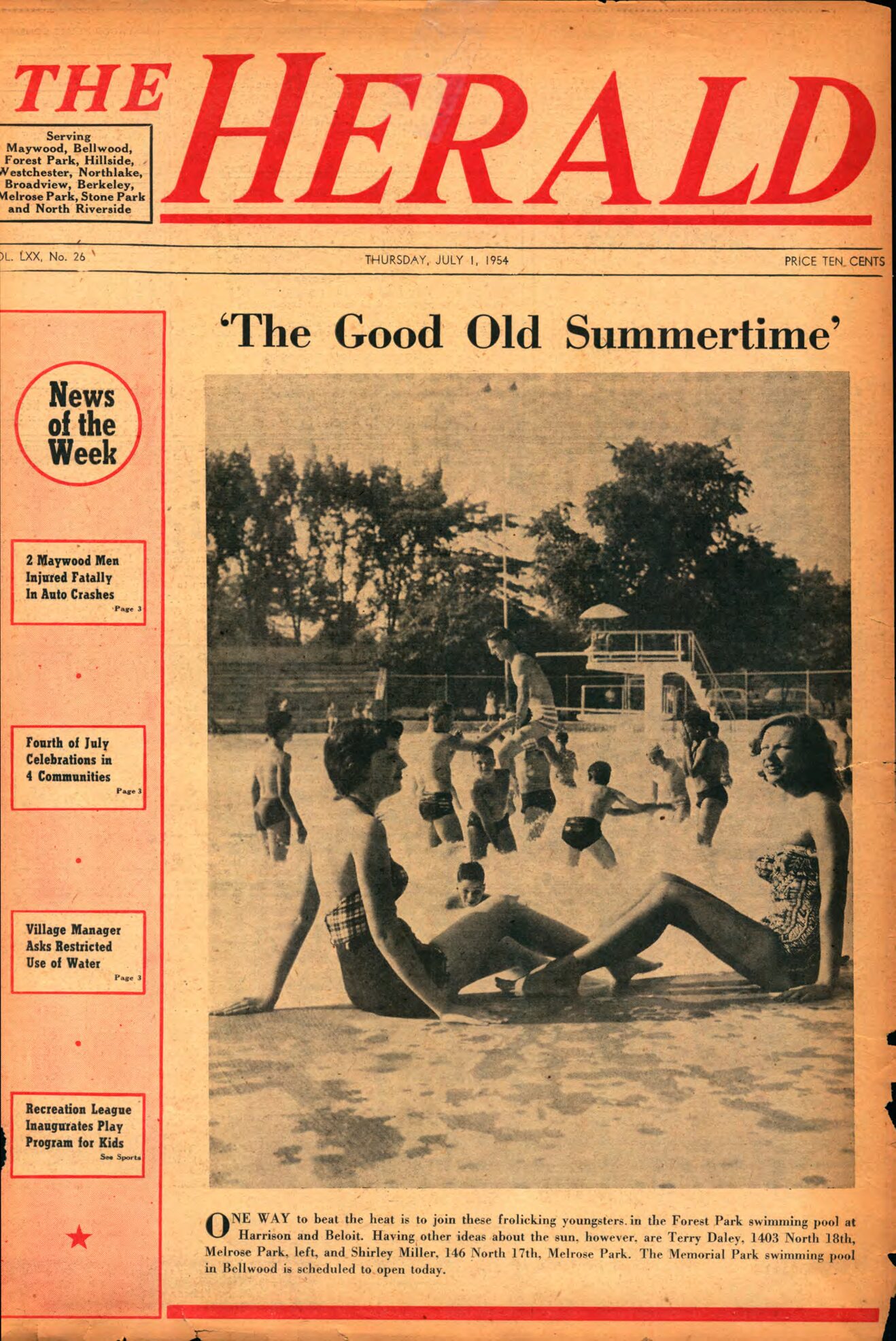 The Herald – 19540701