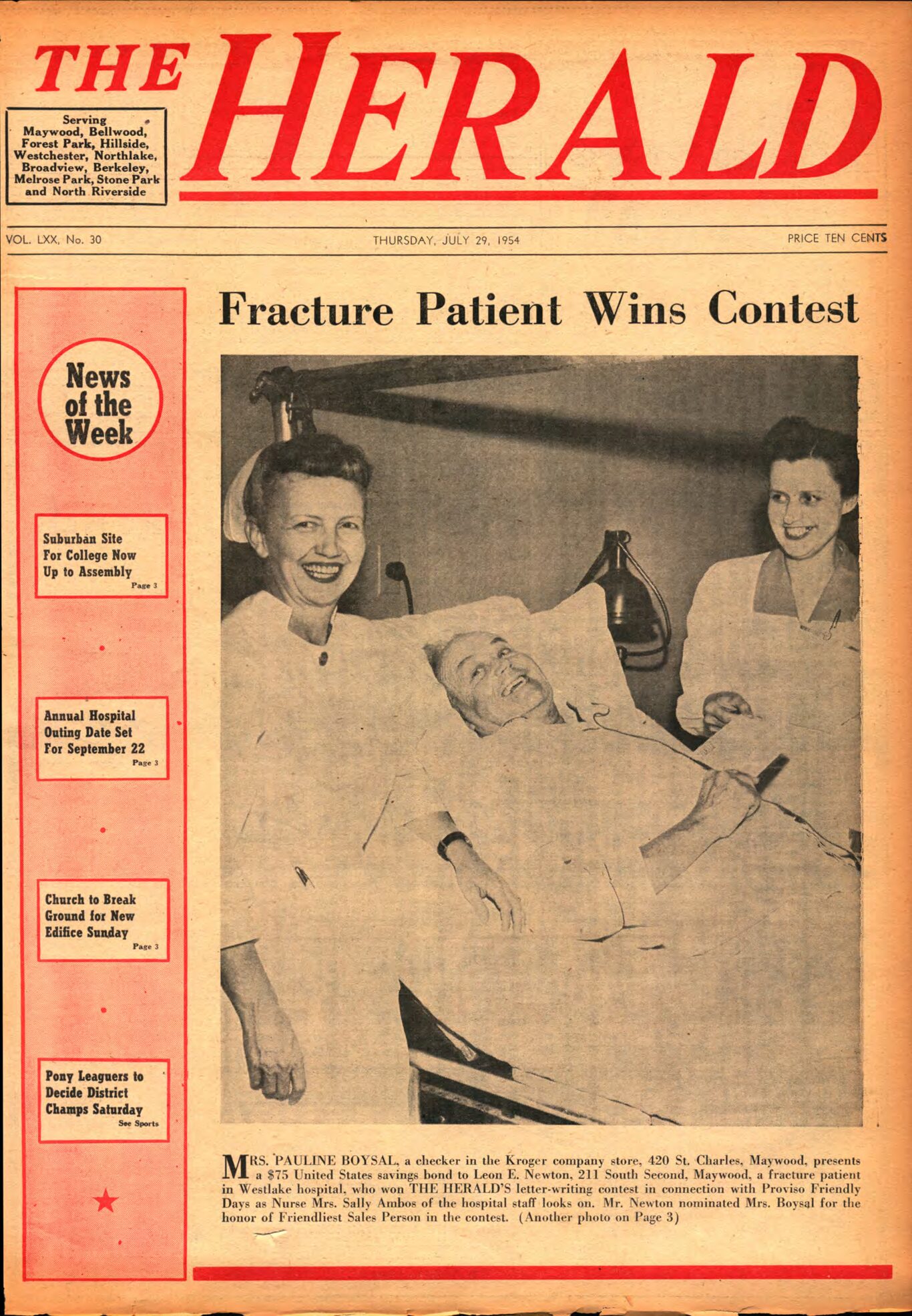 The Herald – 19540729