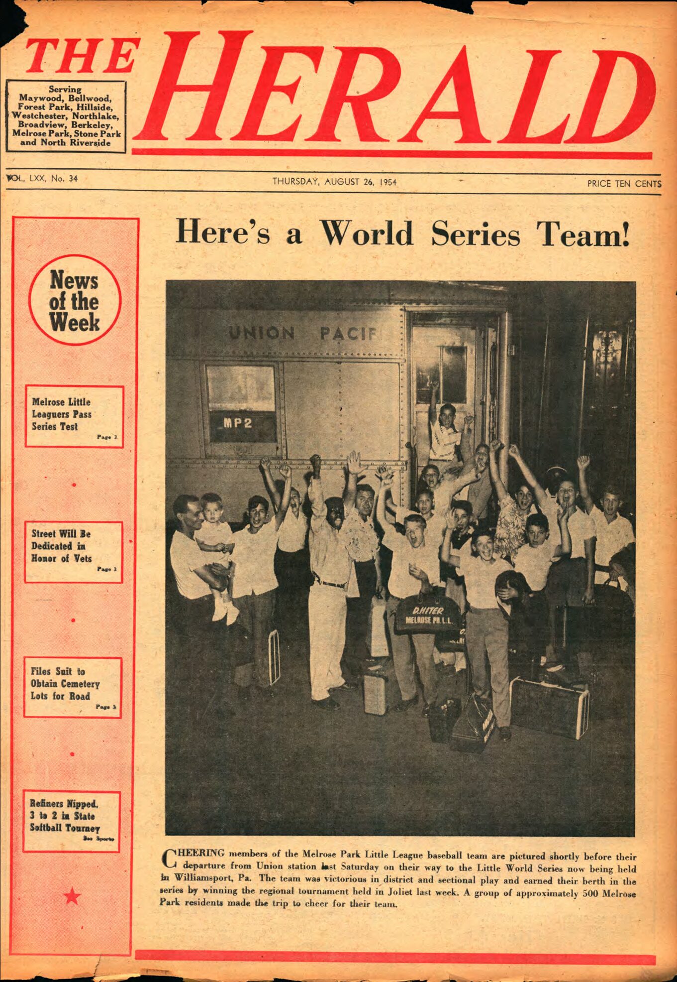 The Herald – 19540826