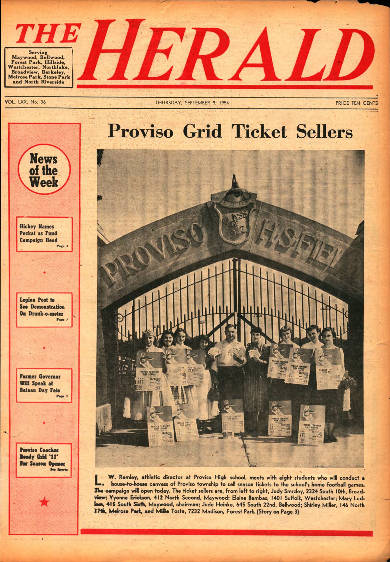 The Herald – 19540909