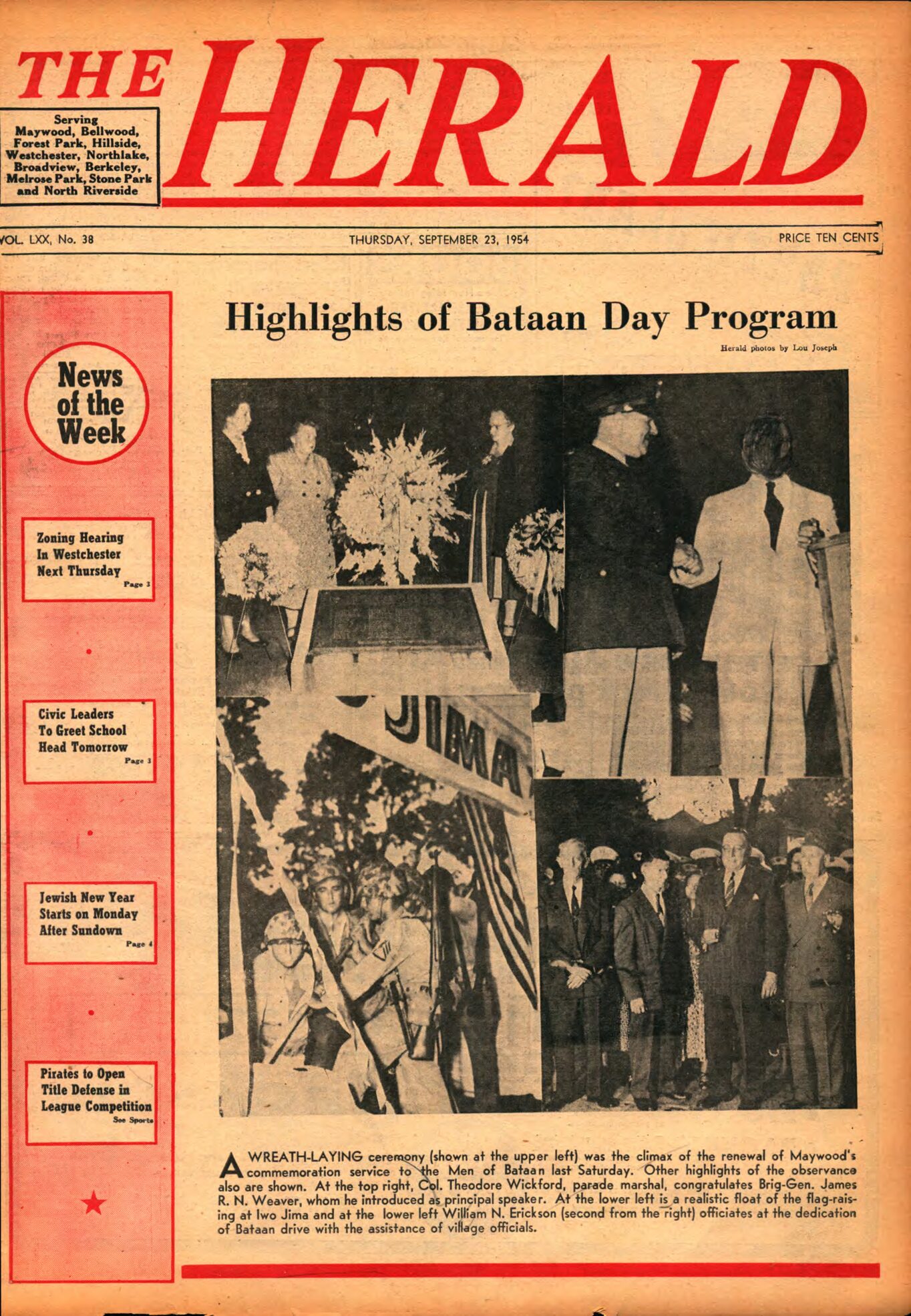 The Herald – 19540923